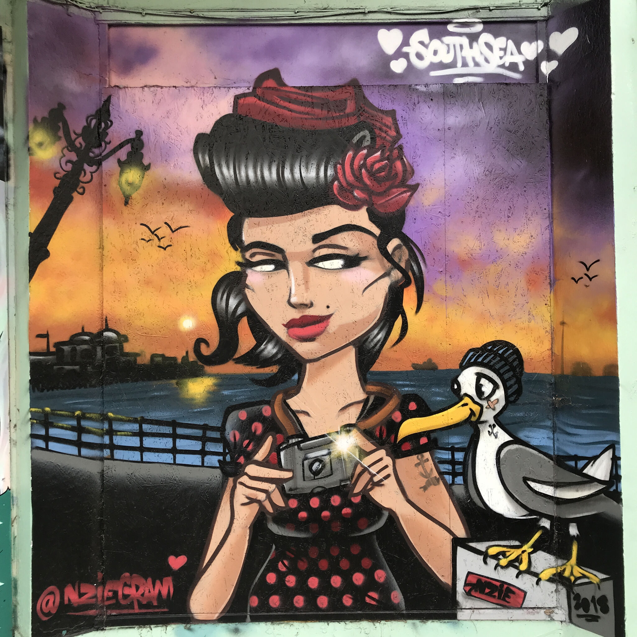 rooabrook, Koe1, Ketones6000, thisismidge, NZIE, Gary Stranger, pogo, RoosArt&mdash;Osborne Road Street Art Gallery