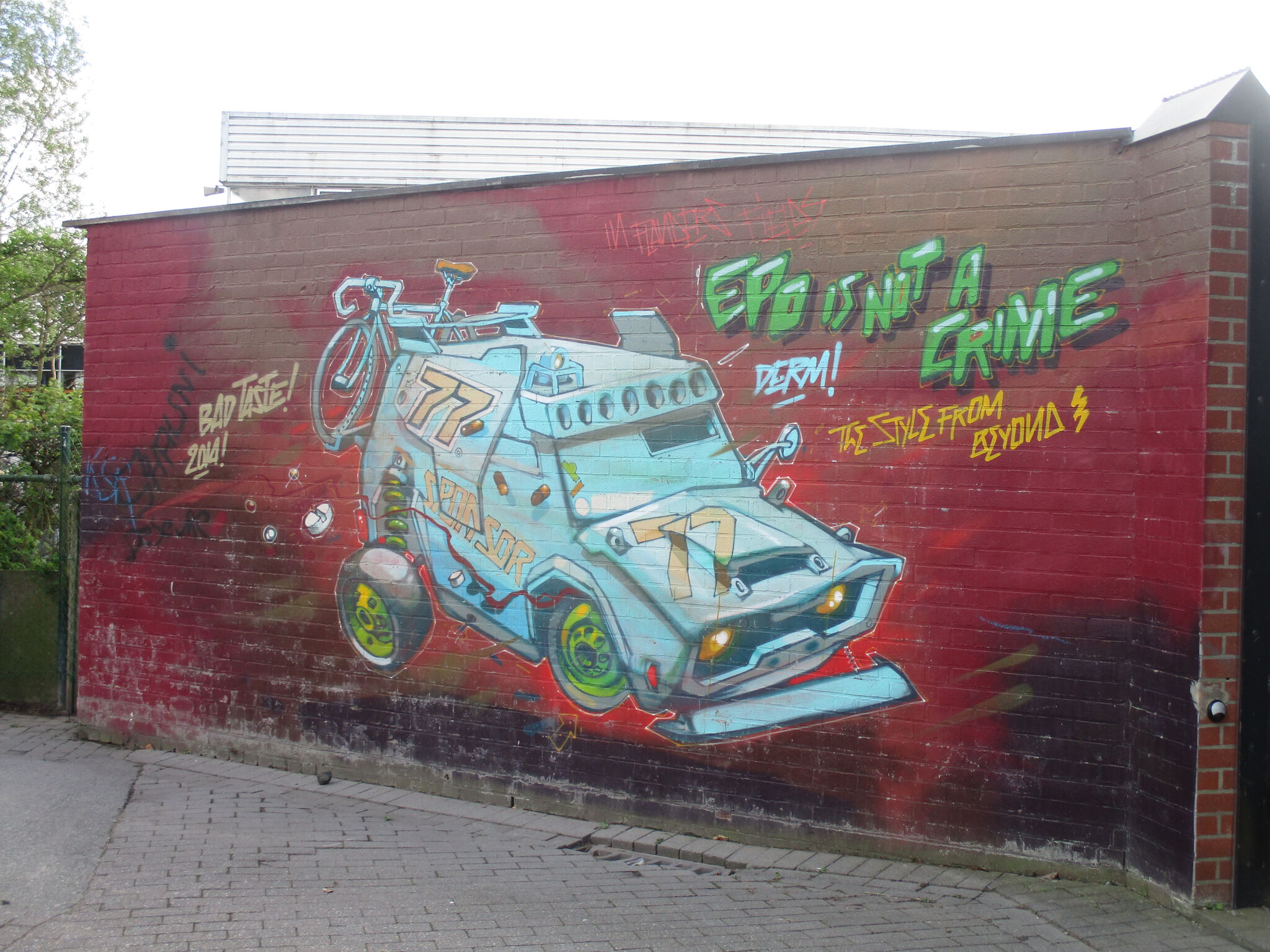 Street Art jam&mdash;Theme : Bike