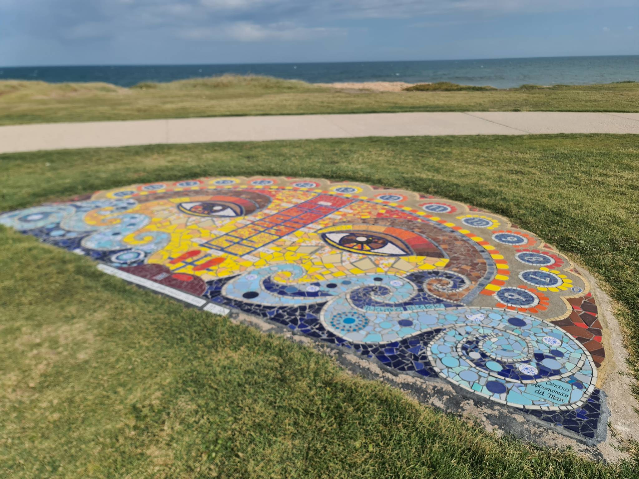 Naná Begó, Centro Astronomico del Mar&mdash;Reloj de Sol