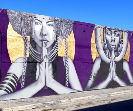 A Kevin Ledo and Fin DAC Collab Wall