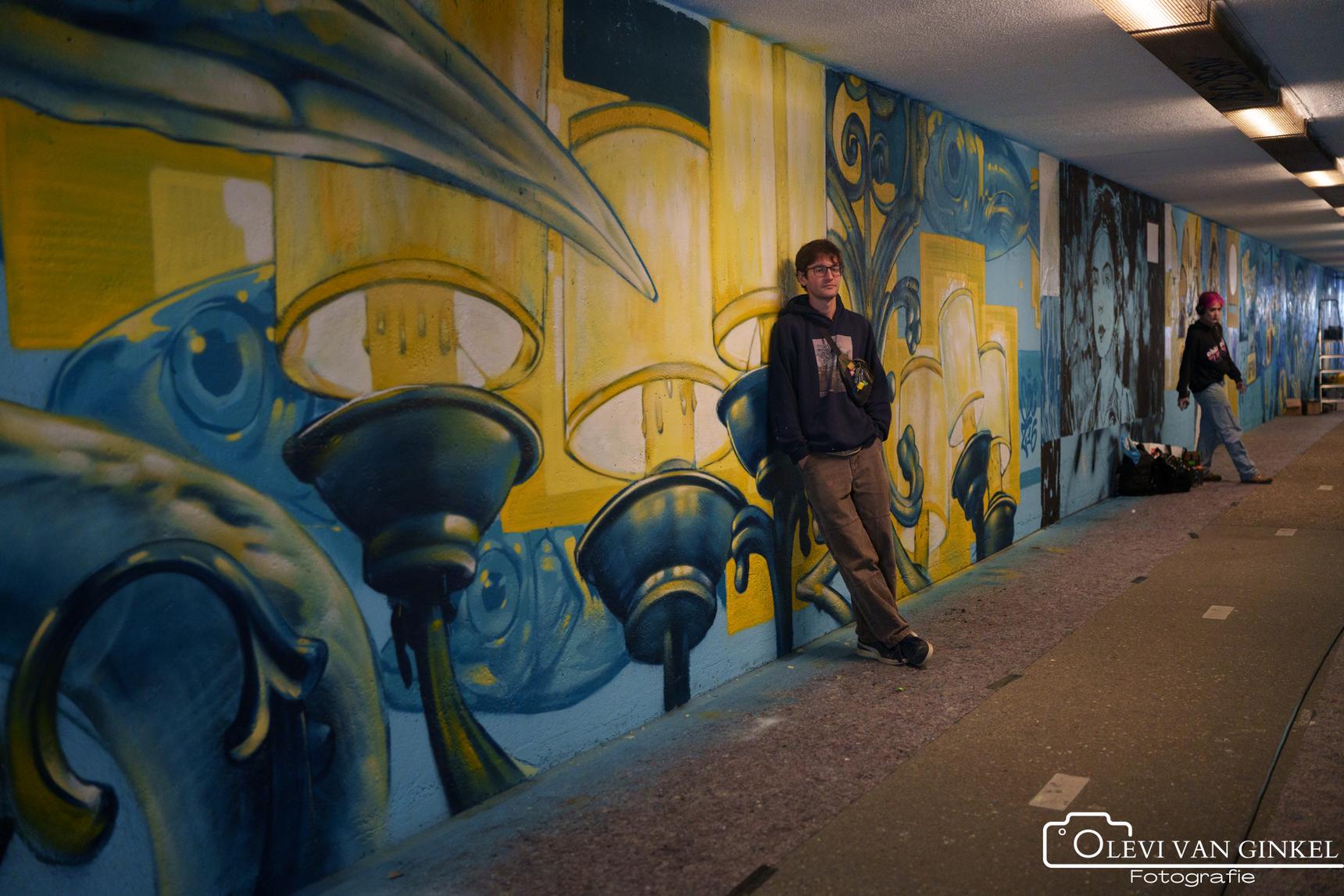 Zmaja, Marloes De Kiewit, Laxmi Manuela, Simian Switch, VAAF, Toscanabanana, Sokaris, Anouk Brand, Lucile Van Laecken, Rutger Termohlen, Sowet, Zark, Studio mutoni, Sasko, Kseniia Nel—Bospoorttunnel 'Wij eisen de nacht op'