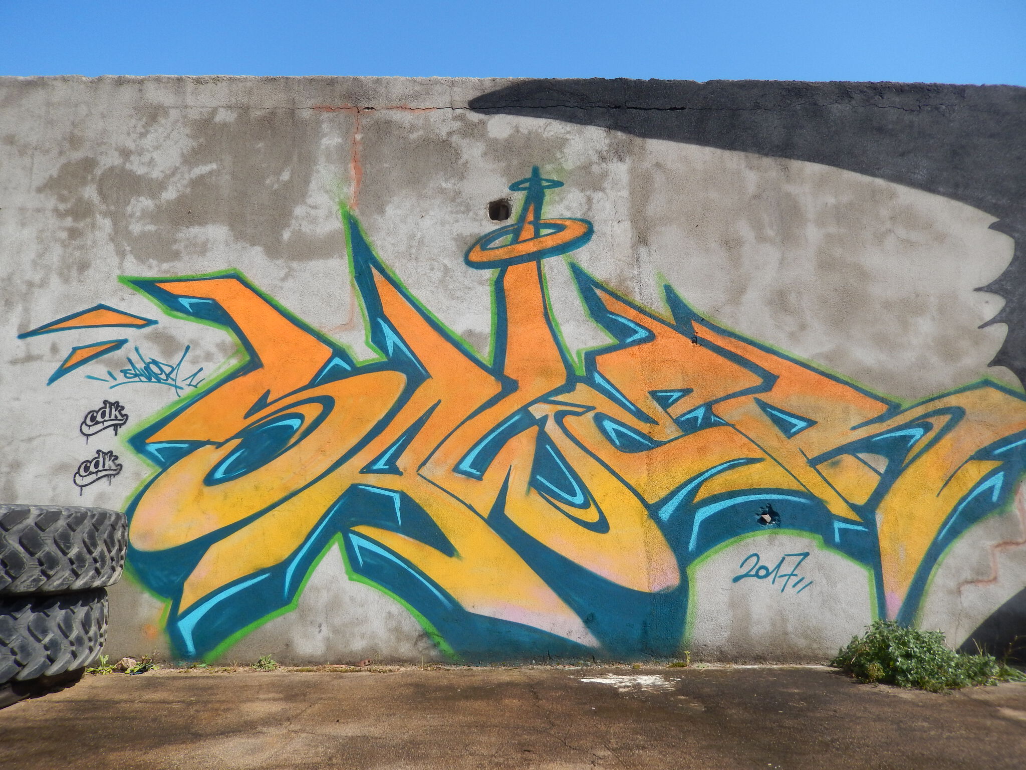 Sawer&mdash;Graffiti spot