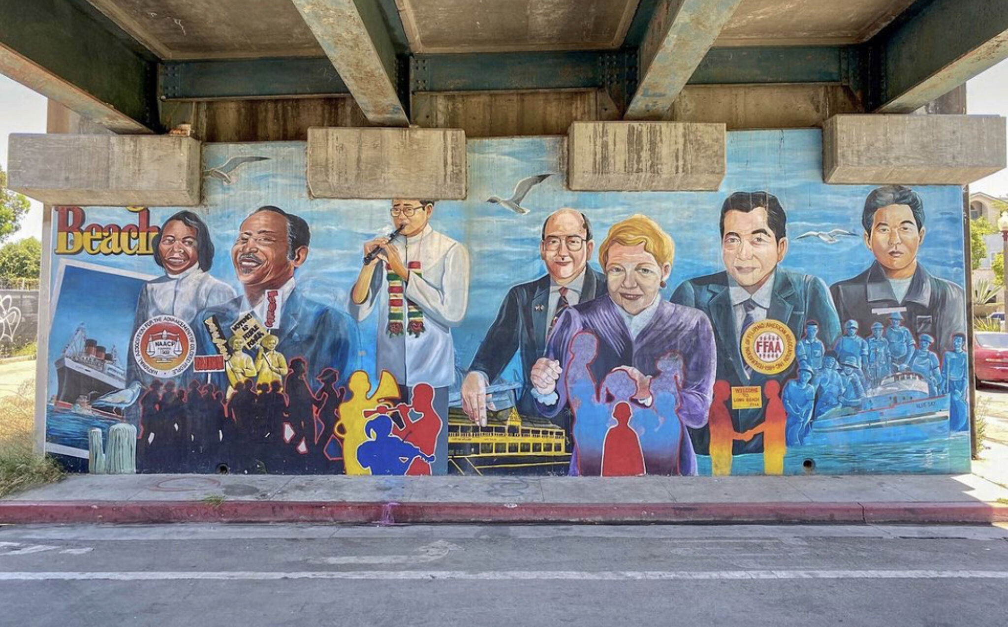 Elliott Pinkney&mdash;Community History Mural