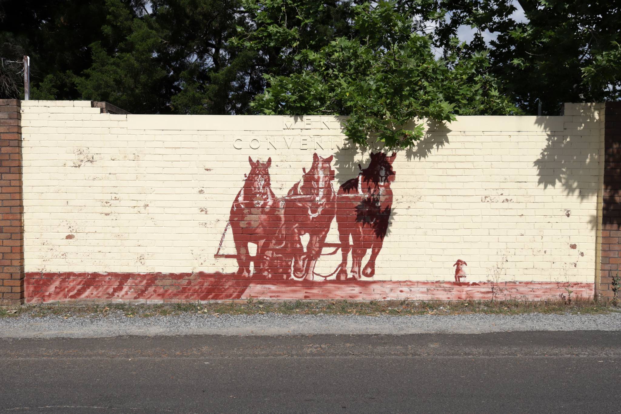 Bushie&mdash;Team of Horses Ploughing