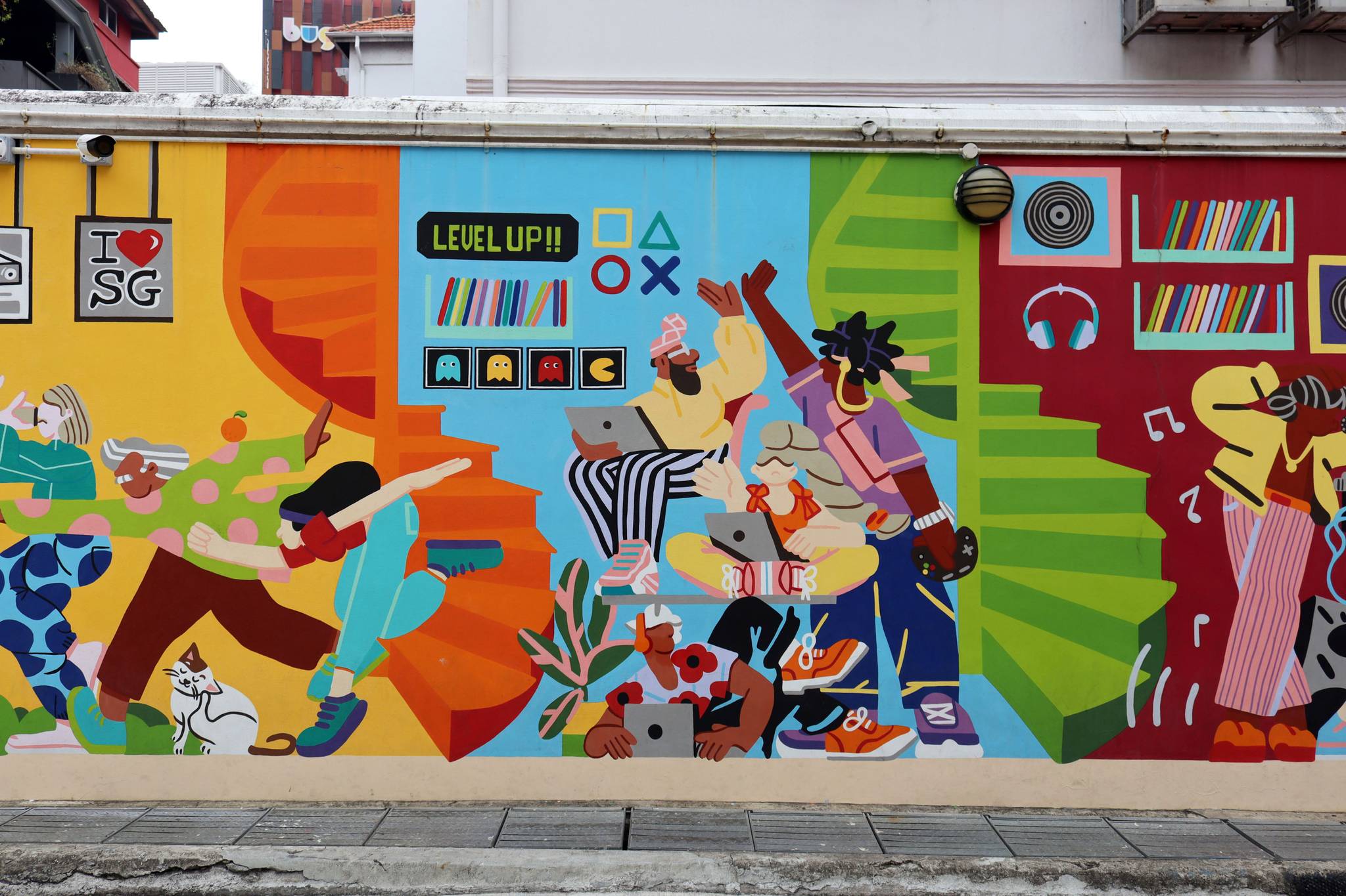 Mural Lingo&mdash;Bugis Street