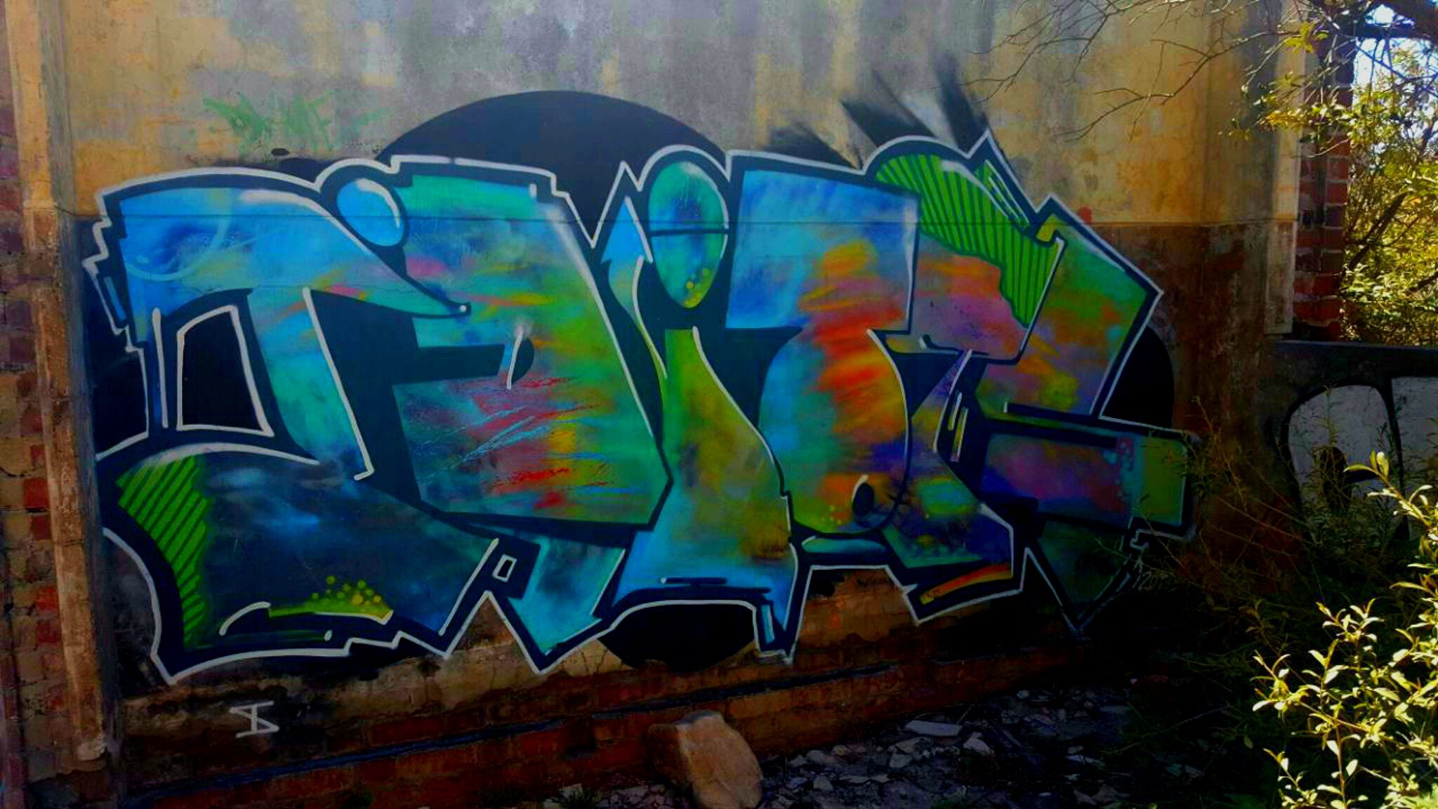 Unknown - Cape Town&mdash;Slangkop Graffiti 