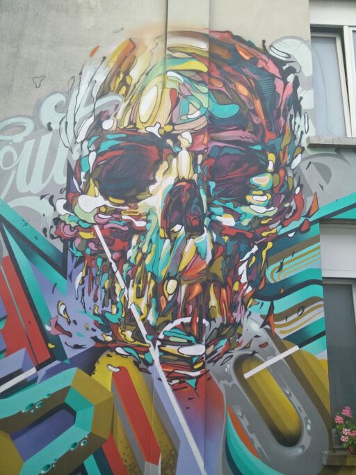 Skull Graffiti
