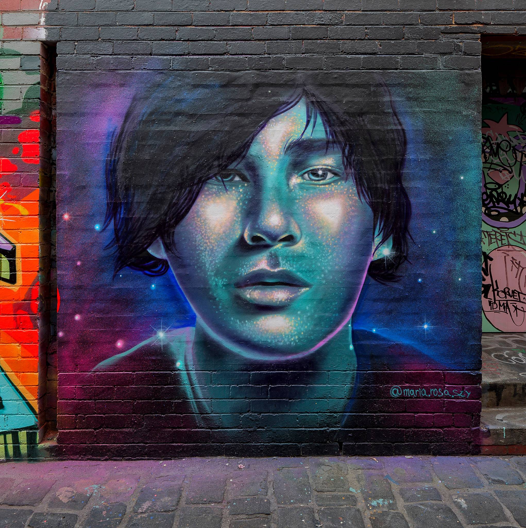 Tom DeLonge by Maria-Rosa Szychowska - Street Art Cities