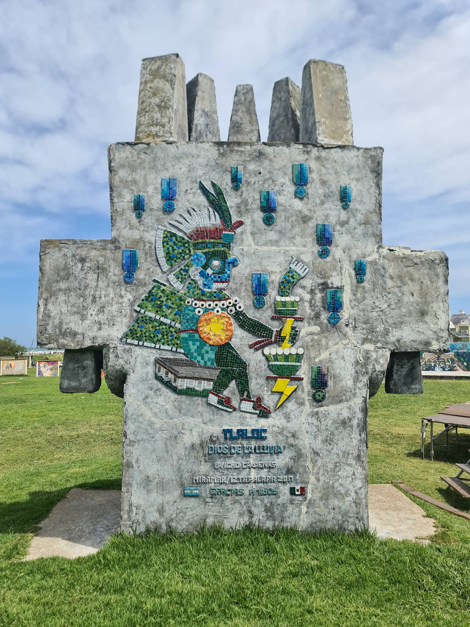 Pancho Cárdenas&mdash;“Tlaloc, Dios de la Lluvia”  (“Tlaloc, God of Rain”)