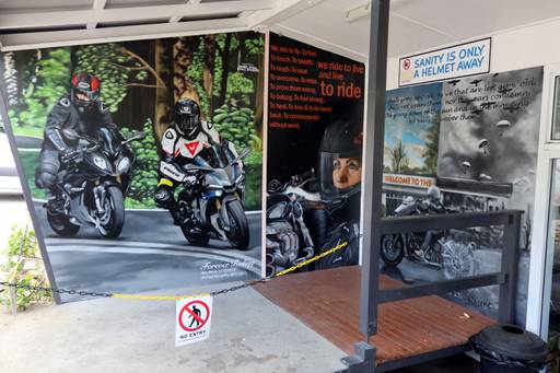Motorcycling Murals