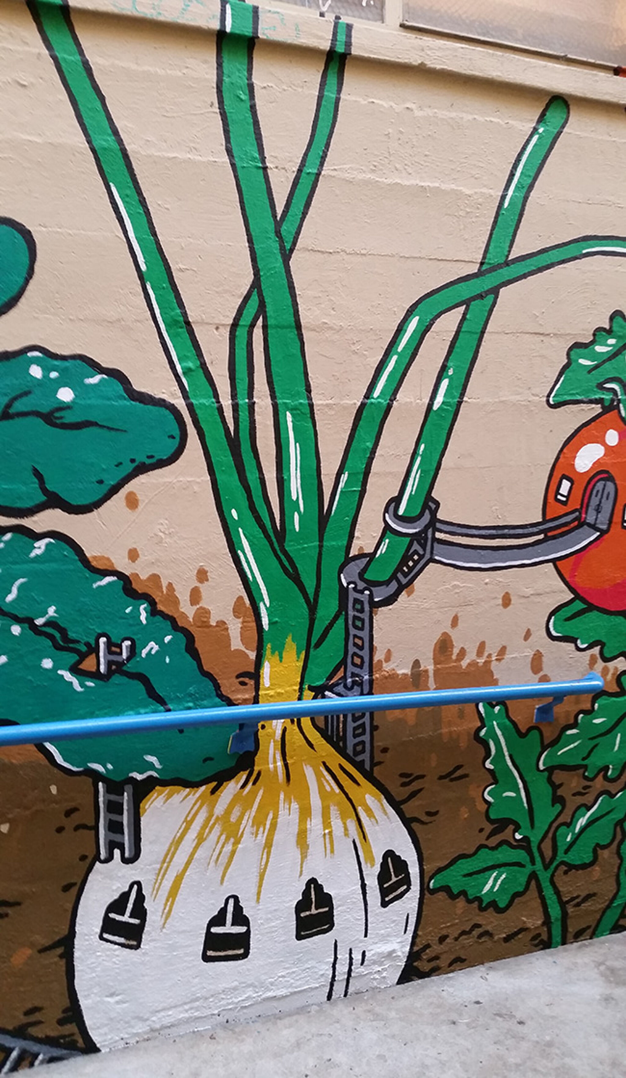 Nigel Sussman&mdash;Urban Garden Mural