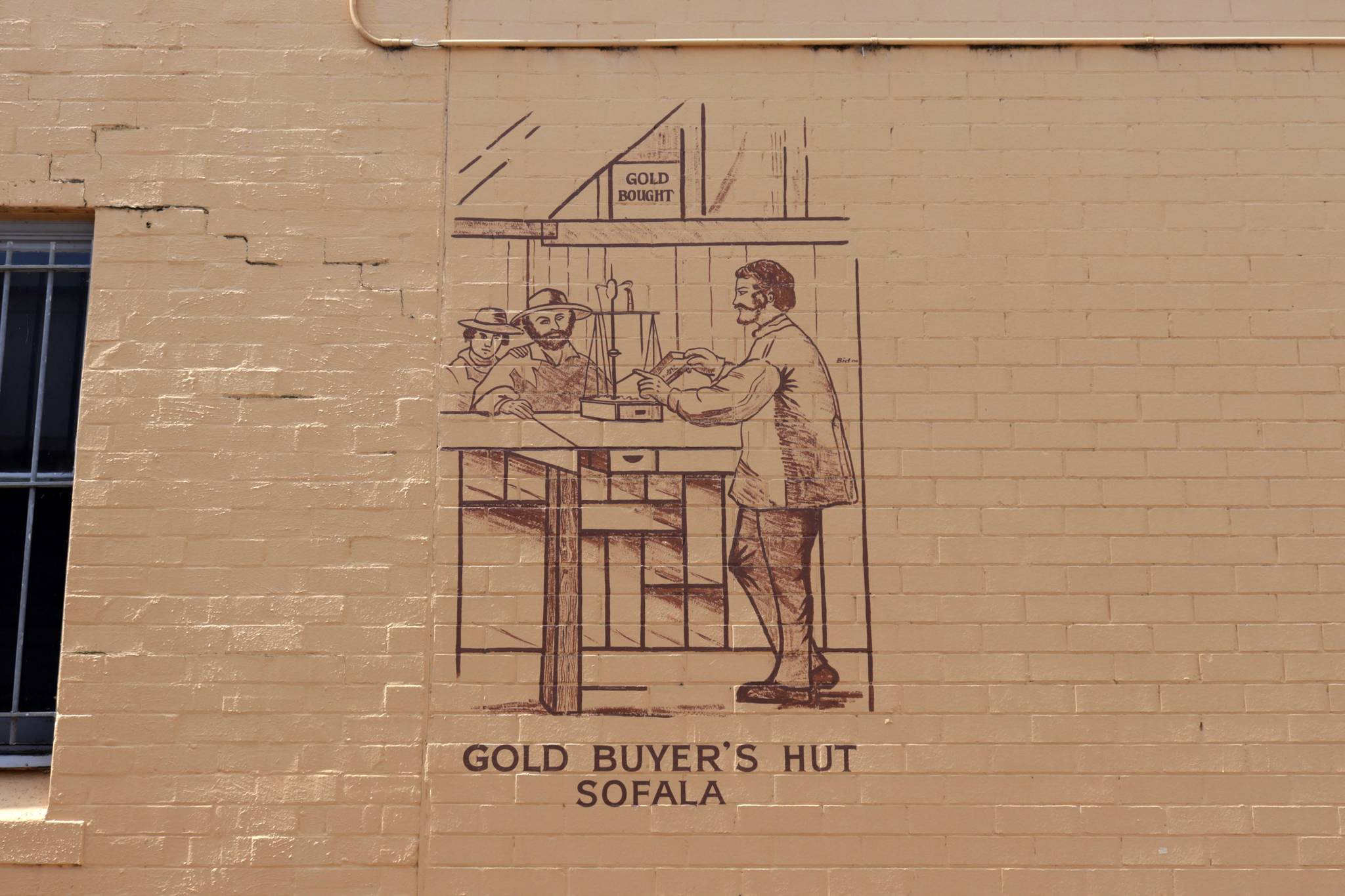 Ron Bidwell&mdash;Original Bank of NSW/The Bank Teller/Gold Buyer's Hut Sofala