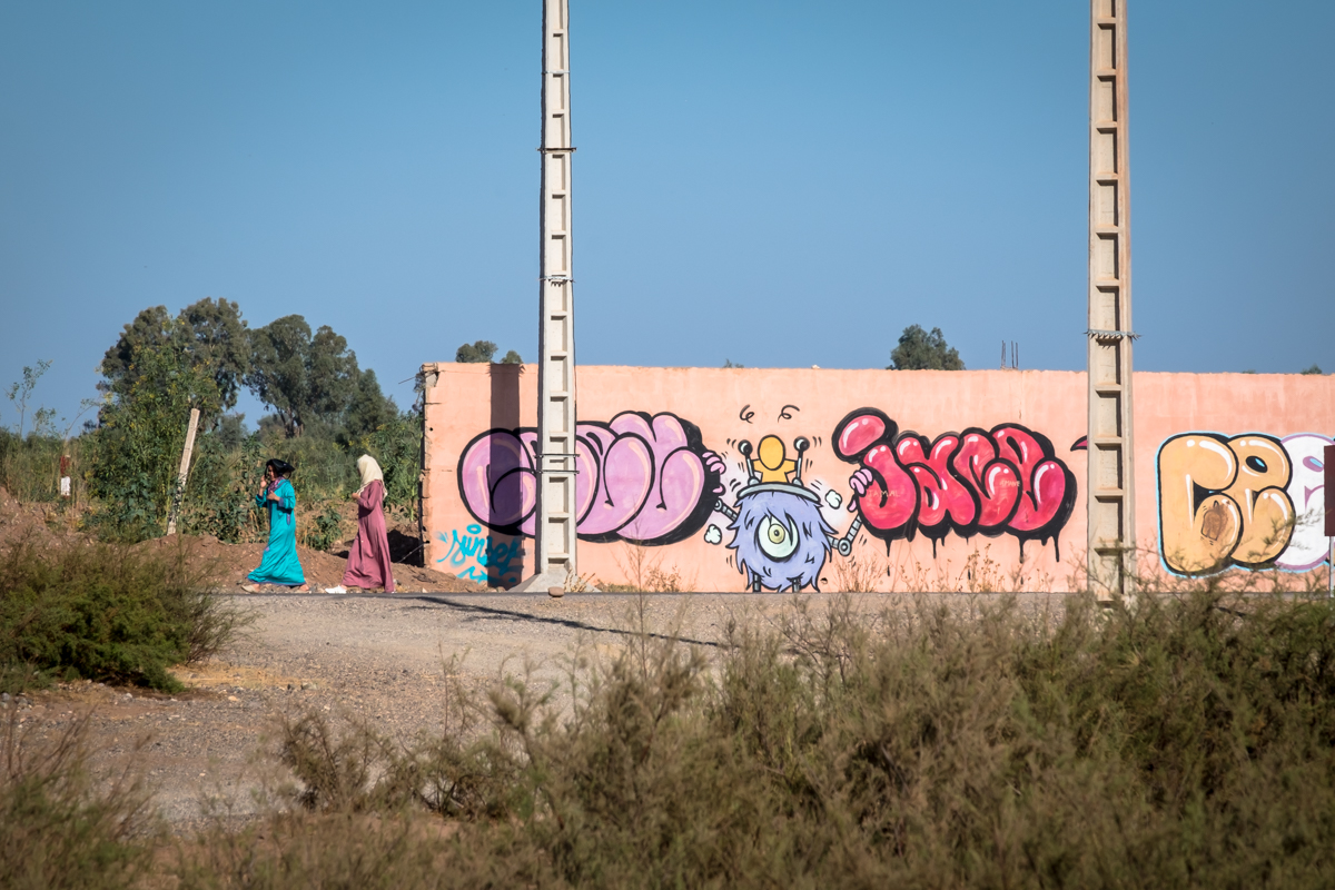 Ceet, JACE&mdash;graffiti near jardin rouge