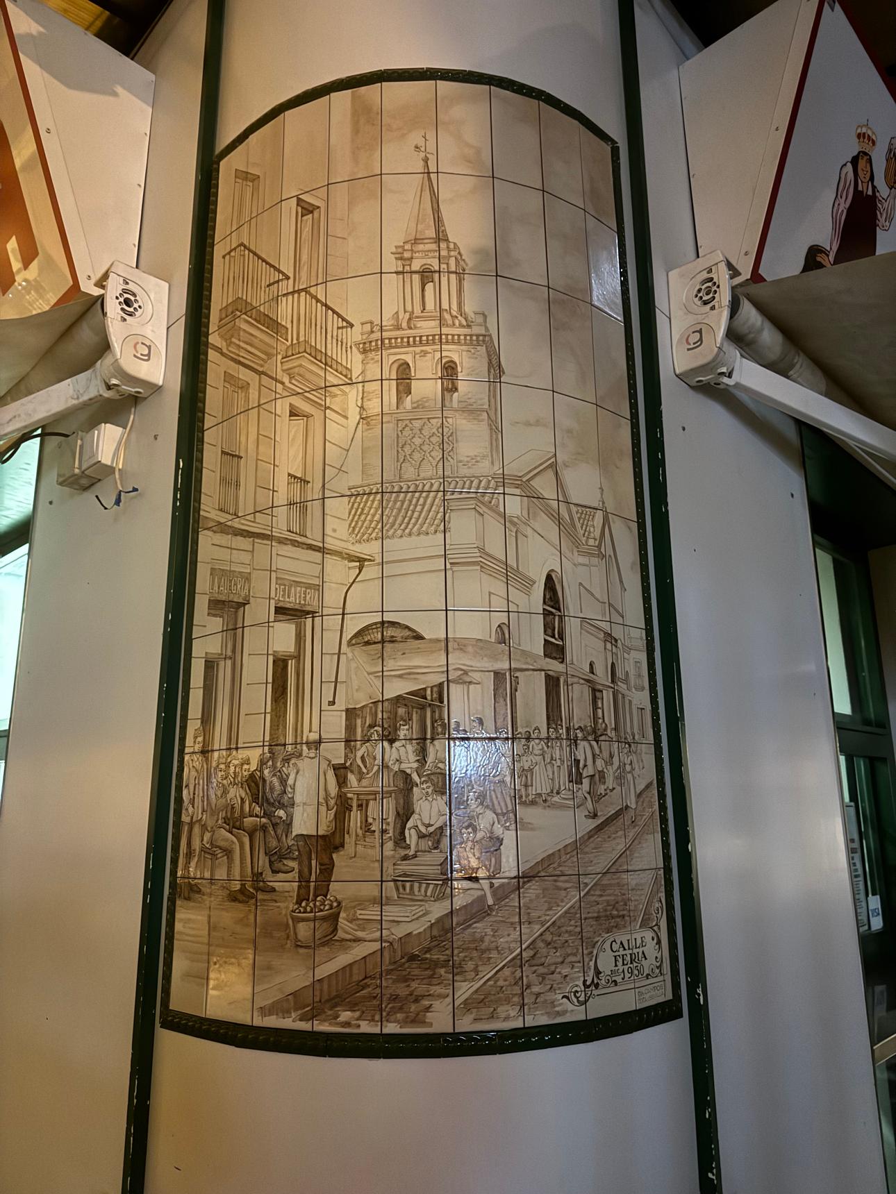 Cerámica Campos—Calle Feria, 1930