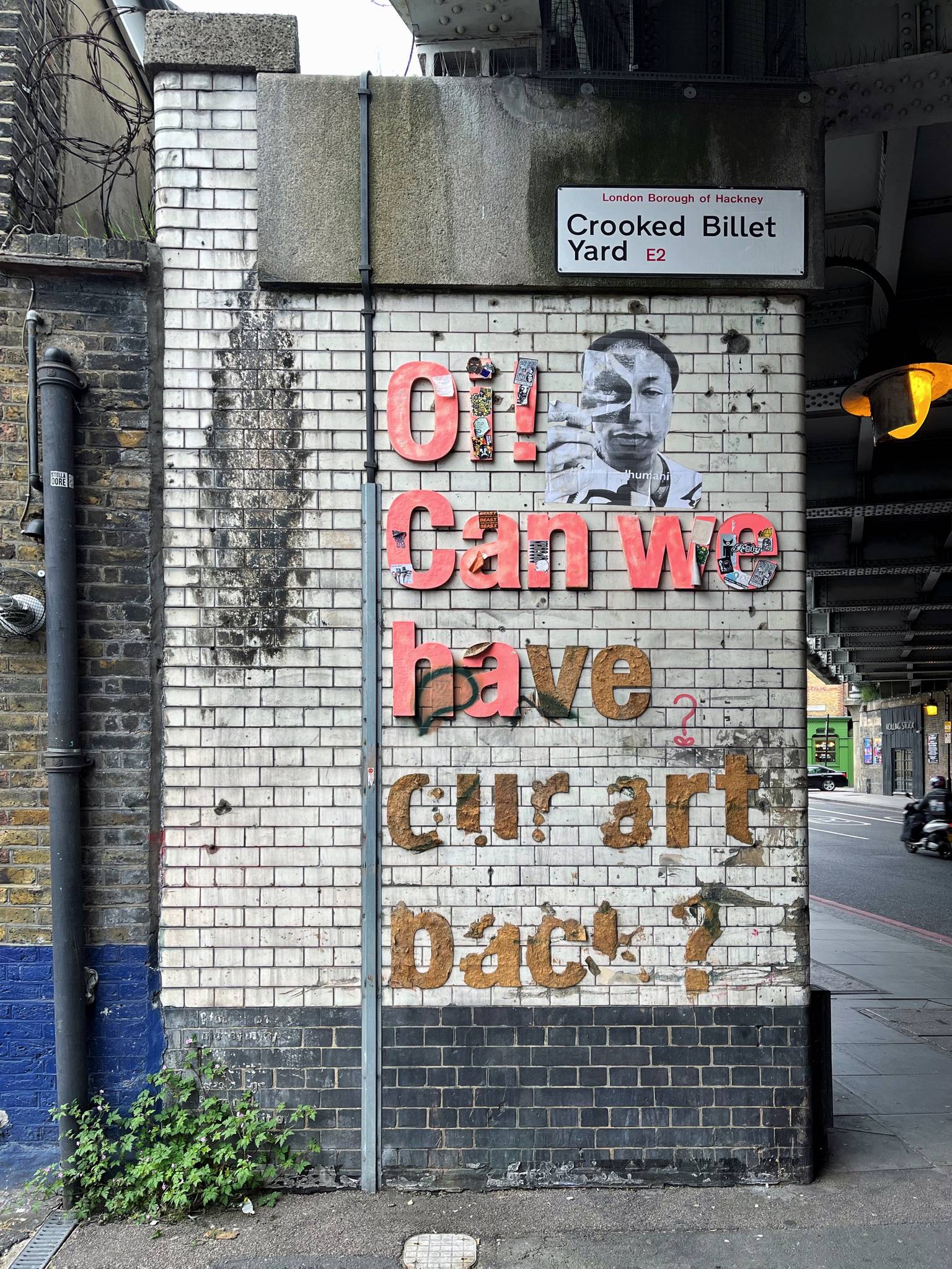 Dave Buonaguidi, Real Hackney Dave&mdash;Oi! Can we have our art back?