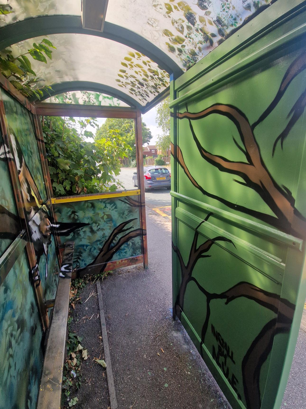 Wingy—Bus Shelter - Untitled