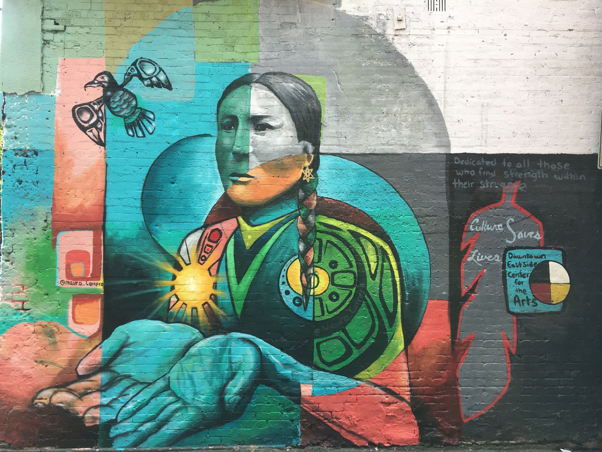 Mauro Carrera&mdash;First Nations Mural