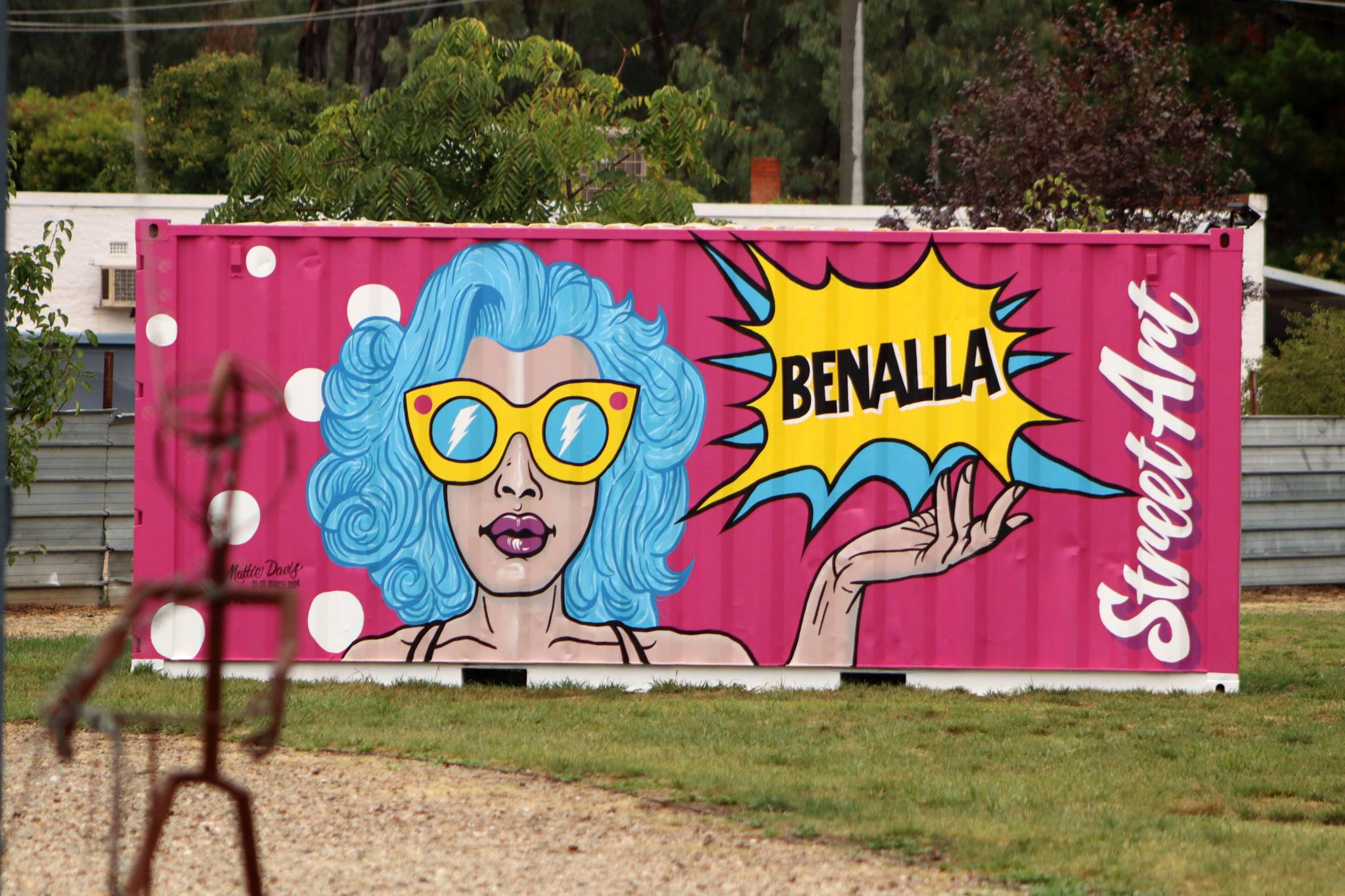 Matthew Davis&mdash;Benalla Street Art
