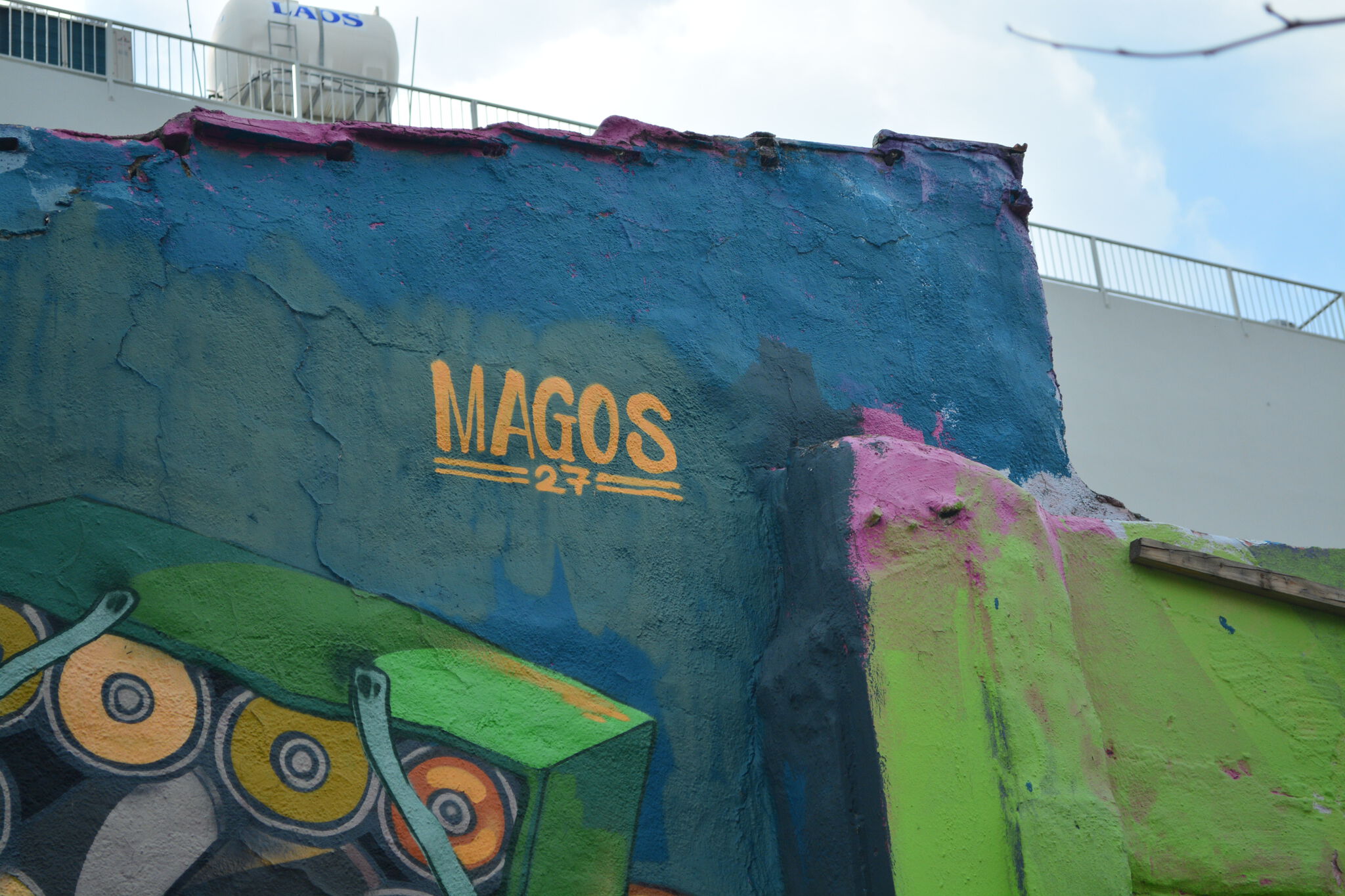 Magos&mdash;Dog with paint