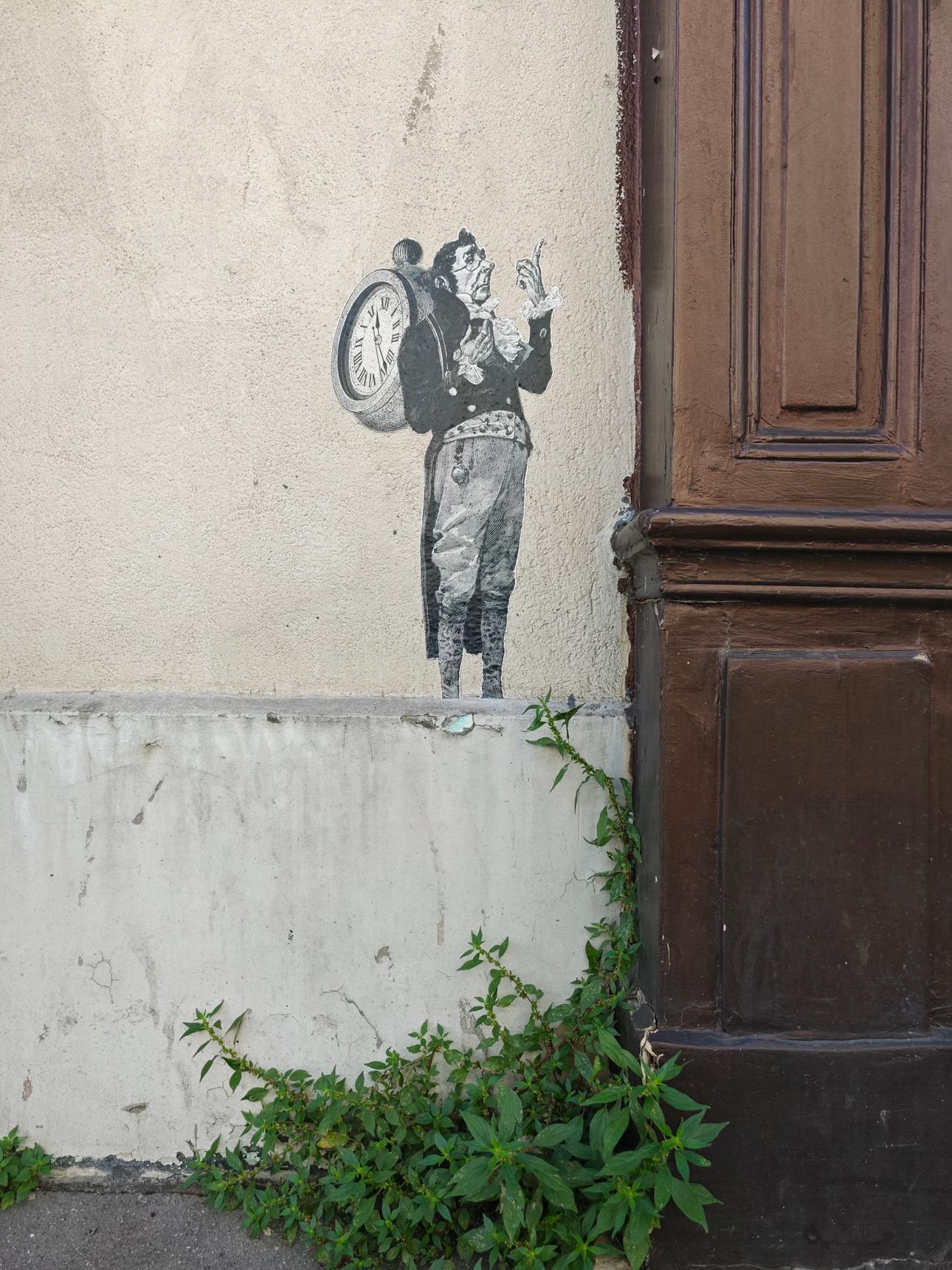 Mélanie Busnel—"Collages en rue"