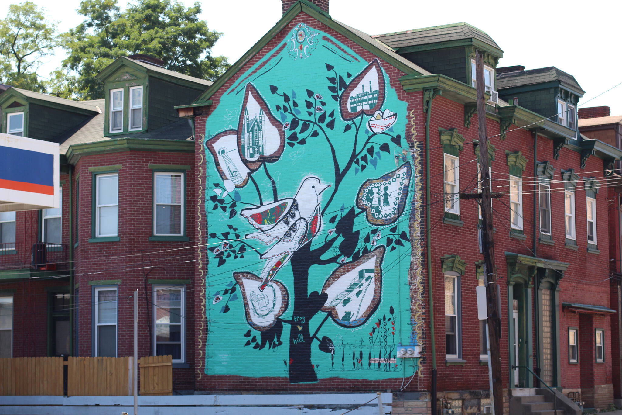 Carolyn Kelly&mdash;Troy Hill Loves Mural