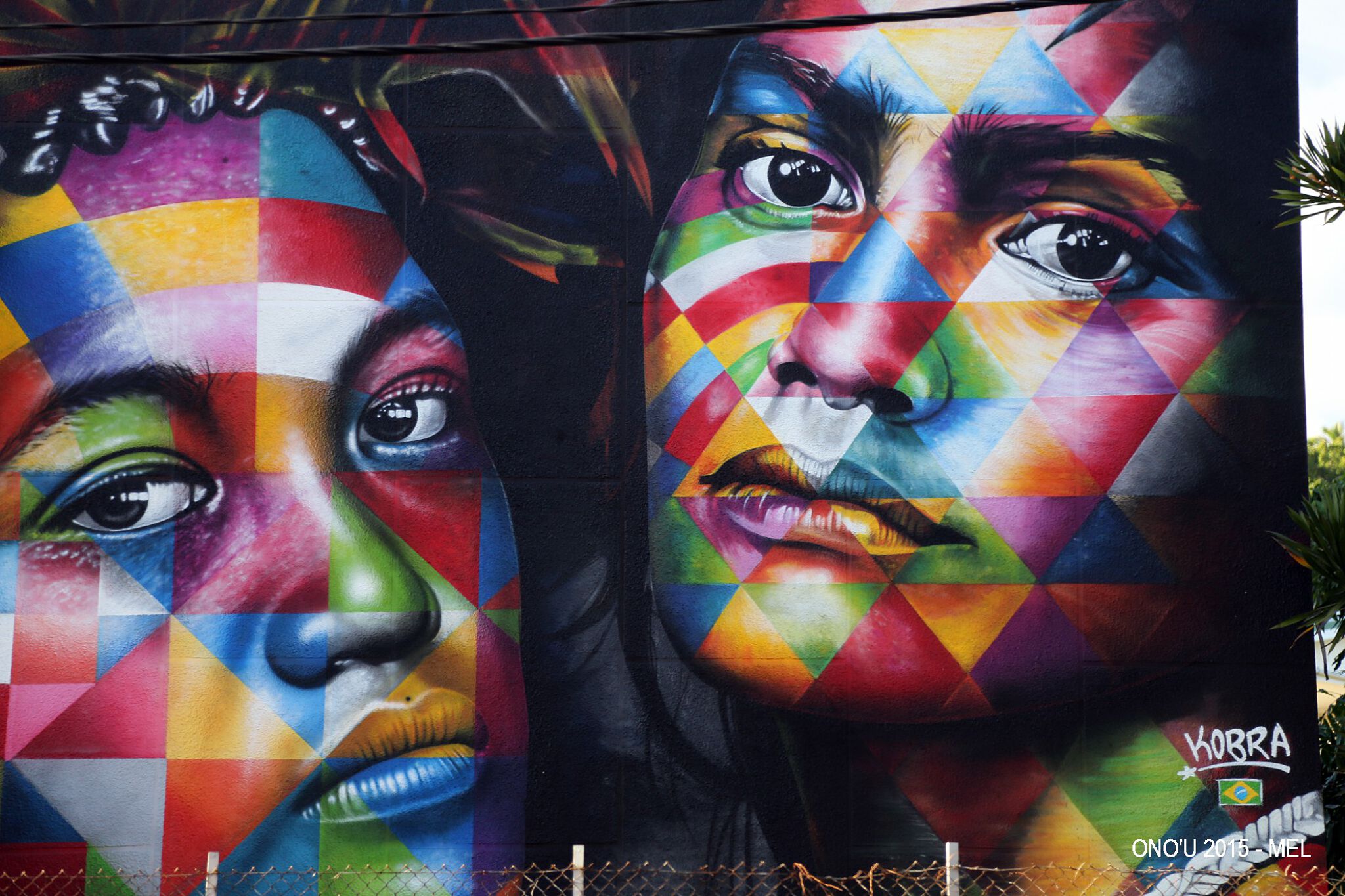 Eduardo Kobra&mdash;Kobra in Papeete