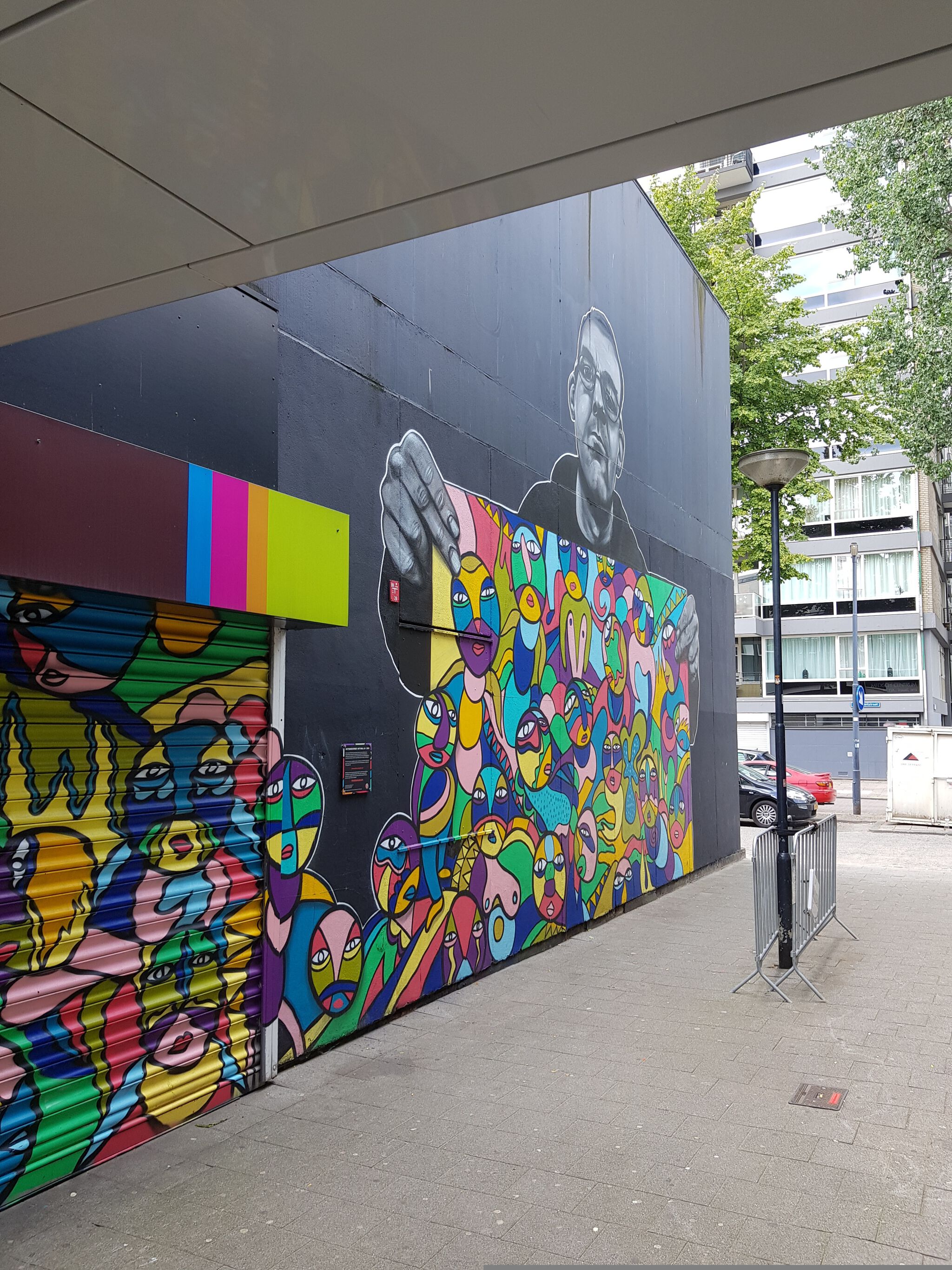 Edward Teeuw, Marijn Gronert&mdash;Outsider/street art wall part 2