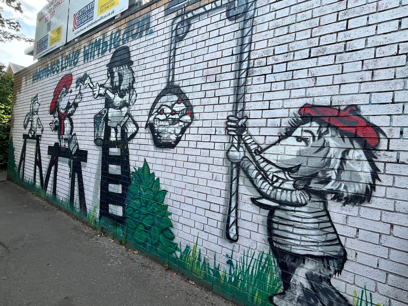Graffiti Kings—Wombles Love Wimbledon