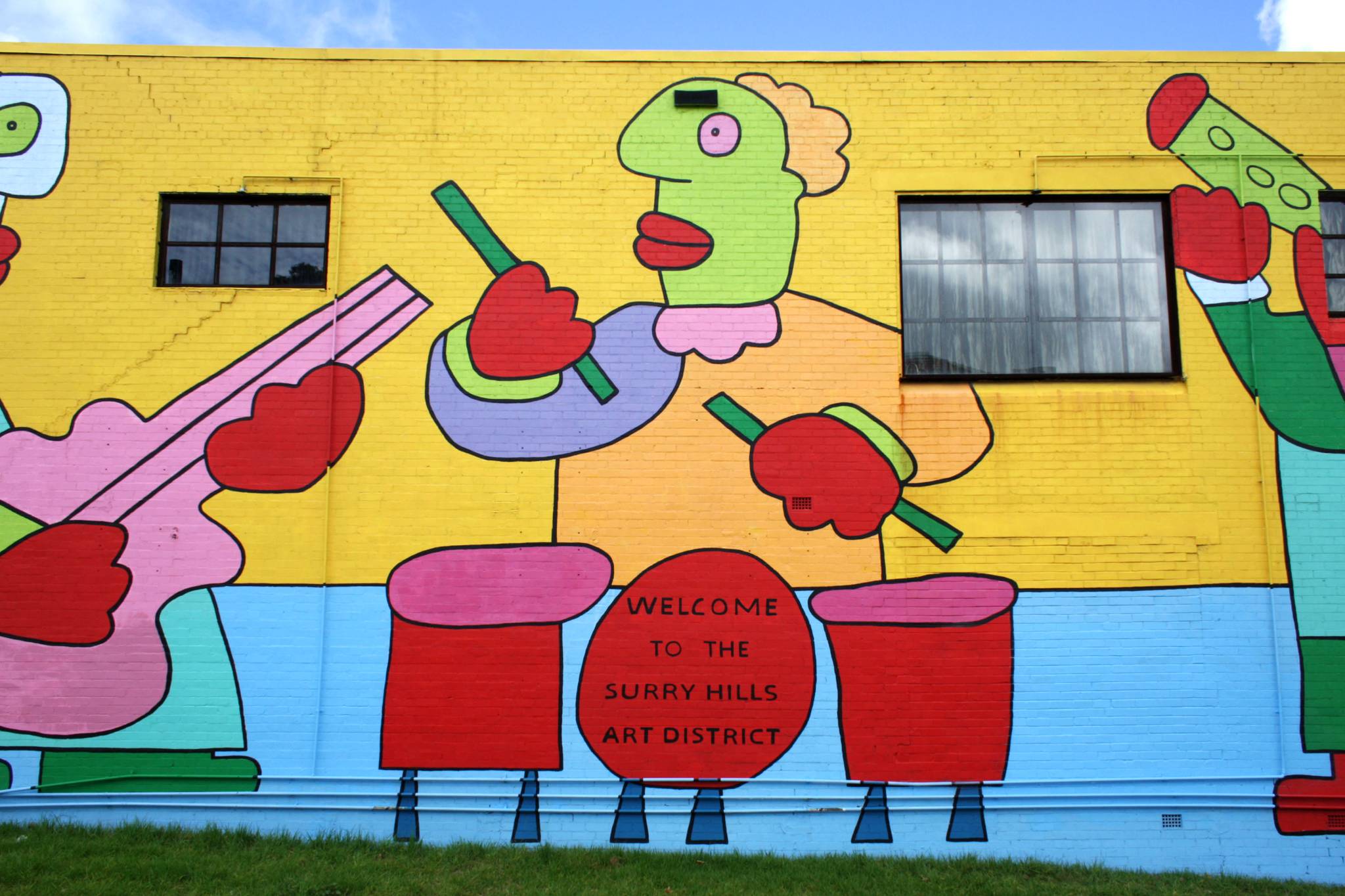 Thierry Noir&mdash;The Colourful House of Surry Hills