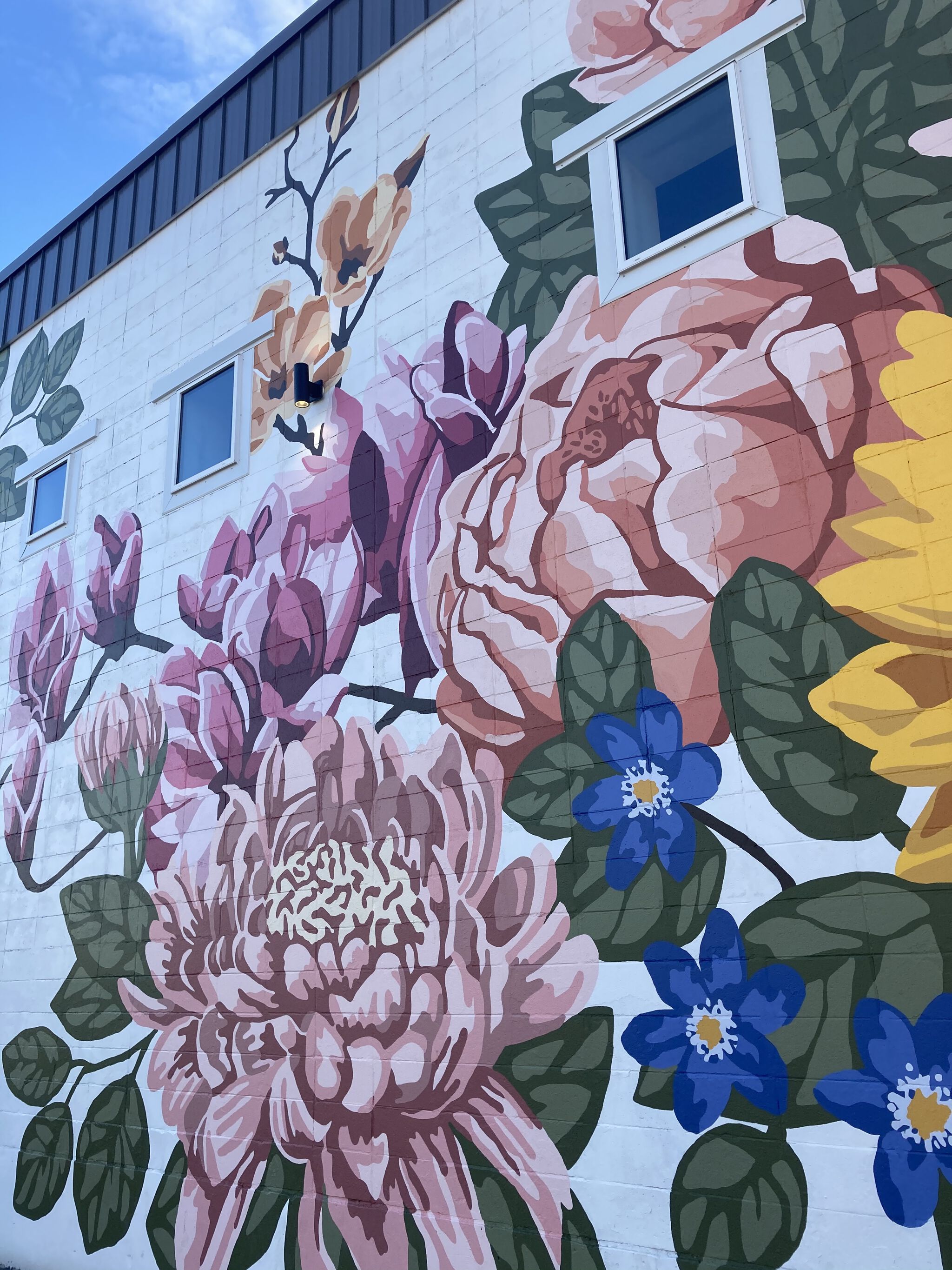 Alixandra Jade&mdash;Floral Mural