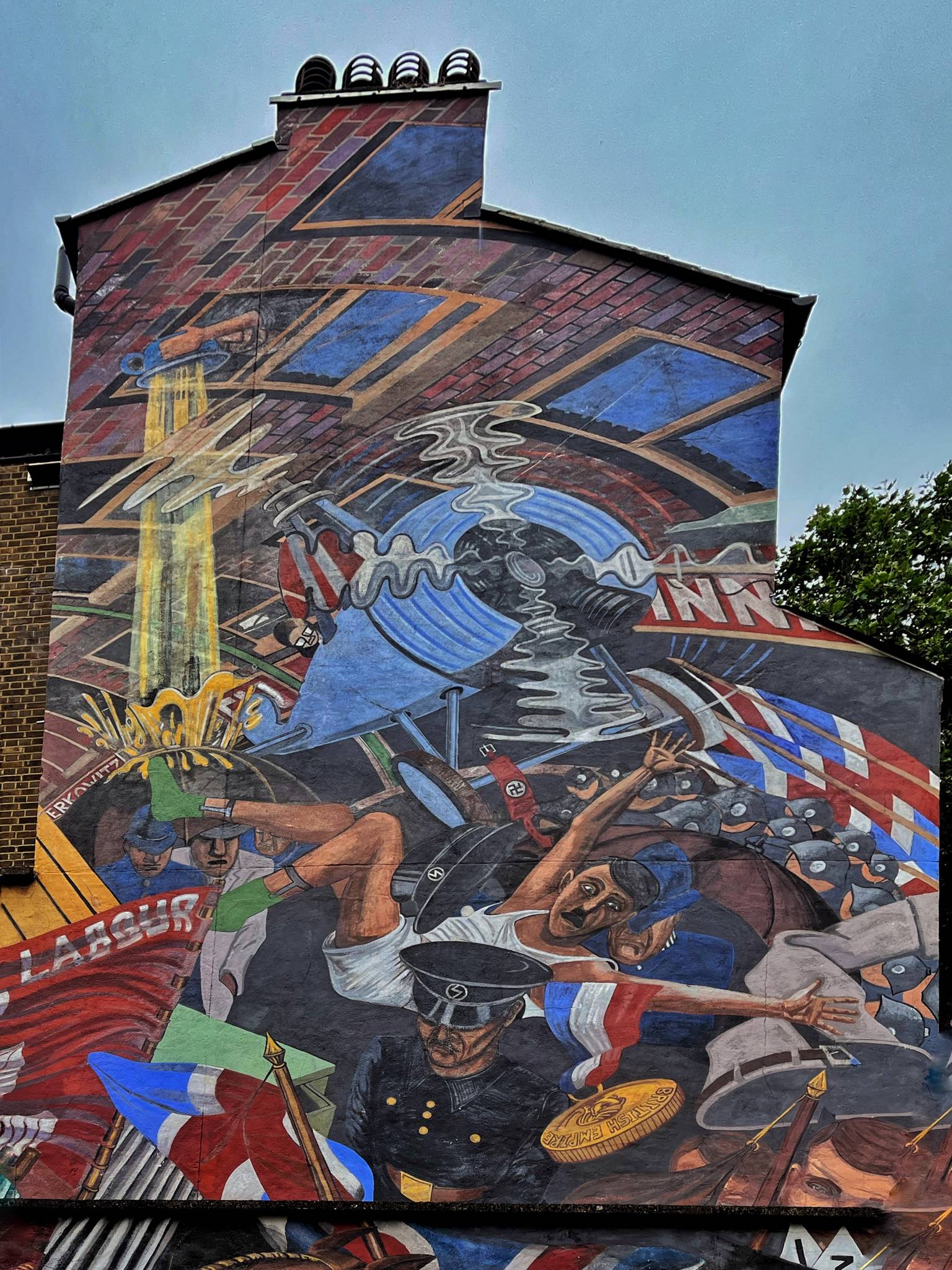 Dave Binnington&mdash;Cable Street Mural