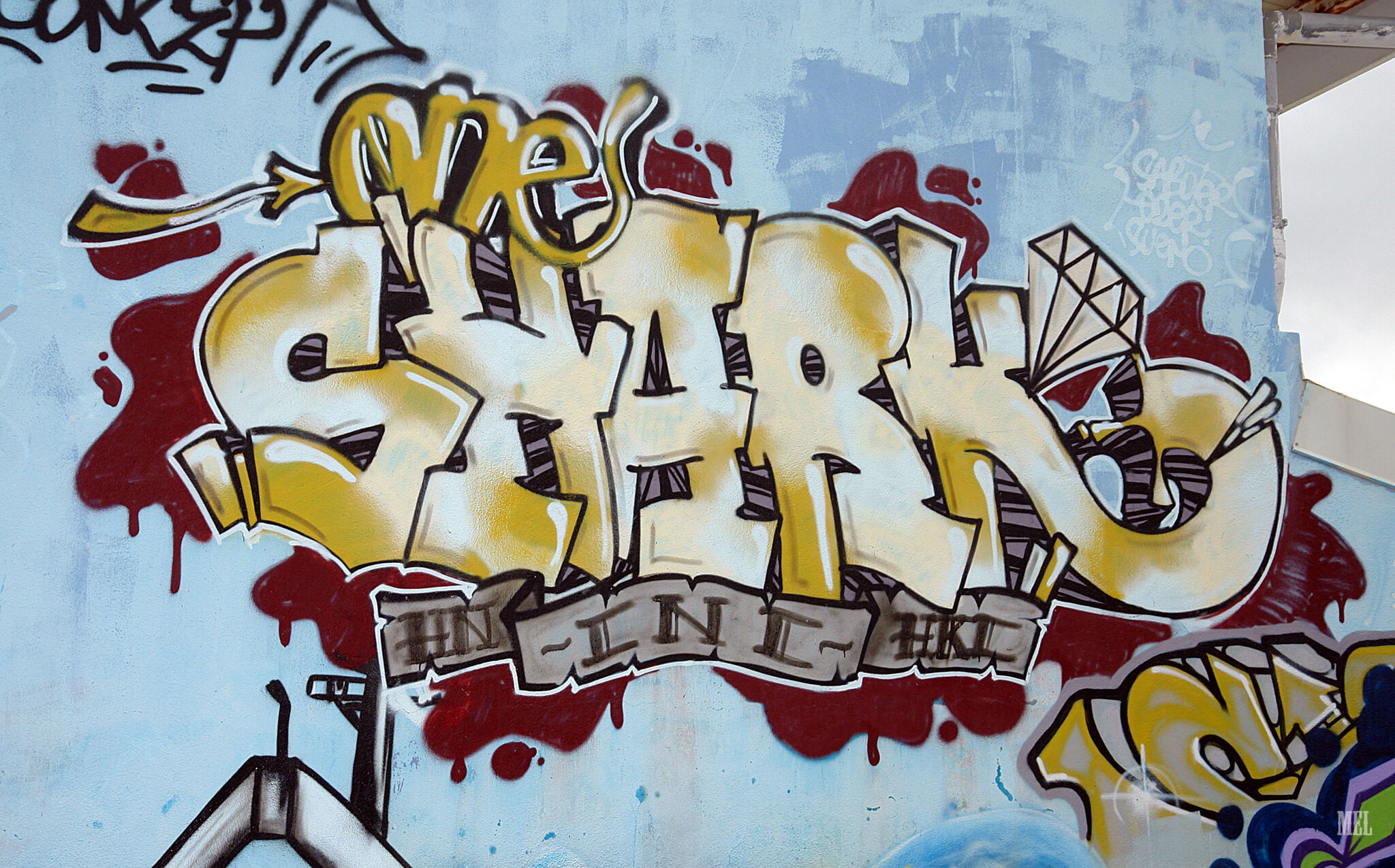 Cher1, TMK, Unknown&mdash;Graffiti from Boris Léontieff Stadium