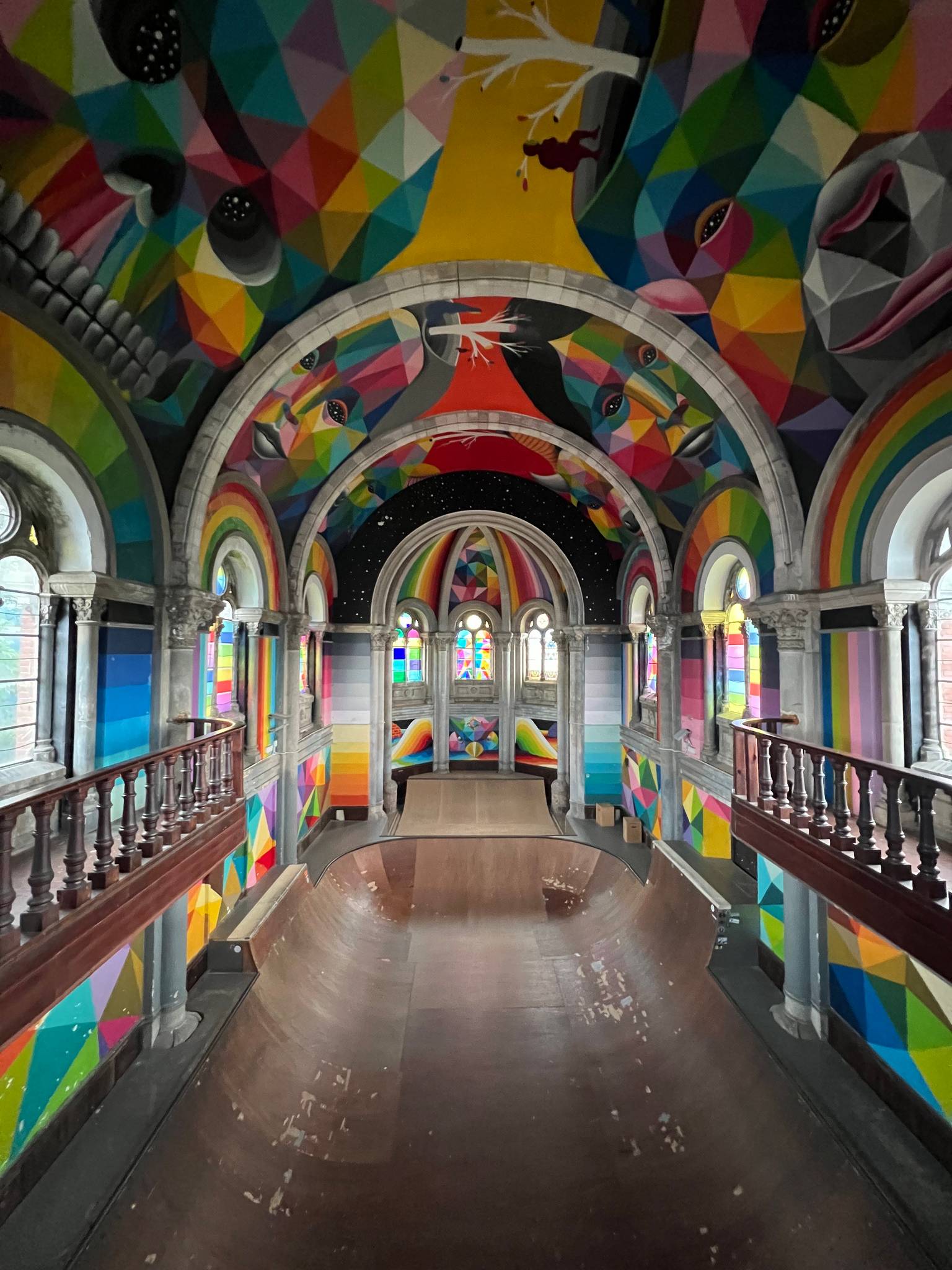 Okuda&mdash;“The Skate Church”