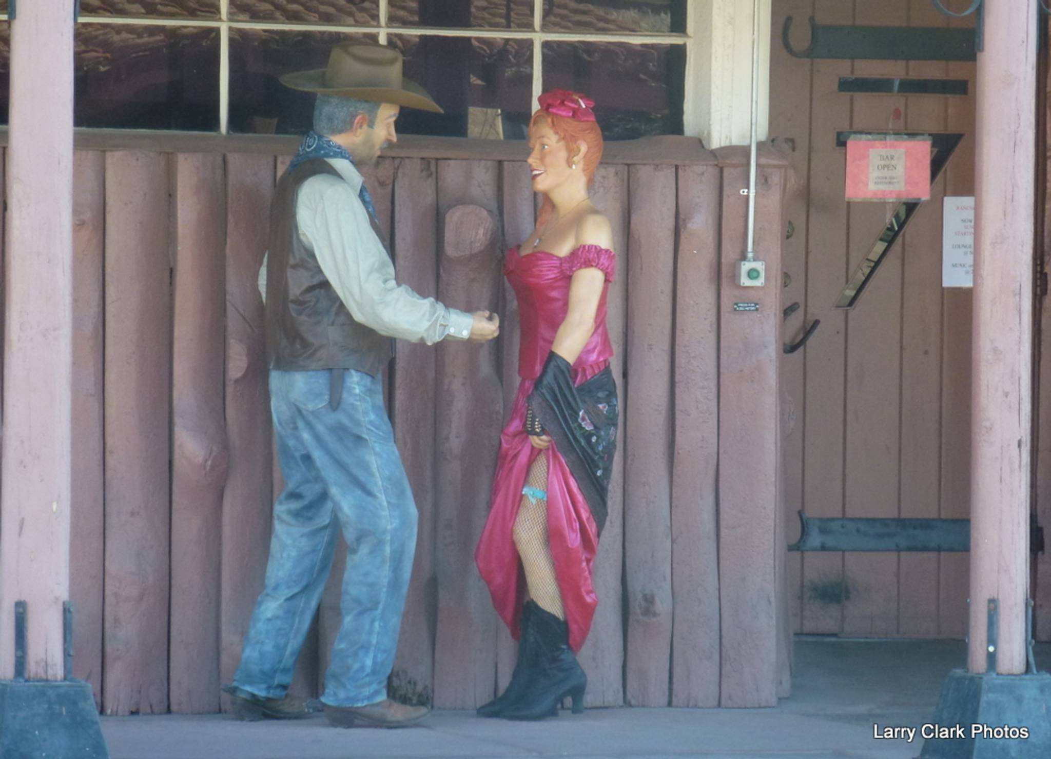 J. Seward Johnson&mdash;Cowboy and Dance Hall Girl