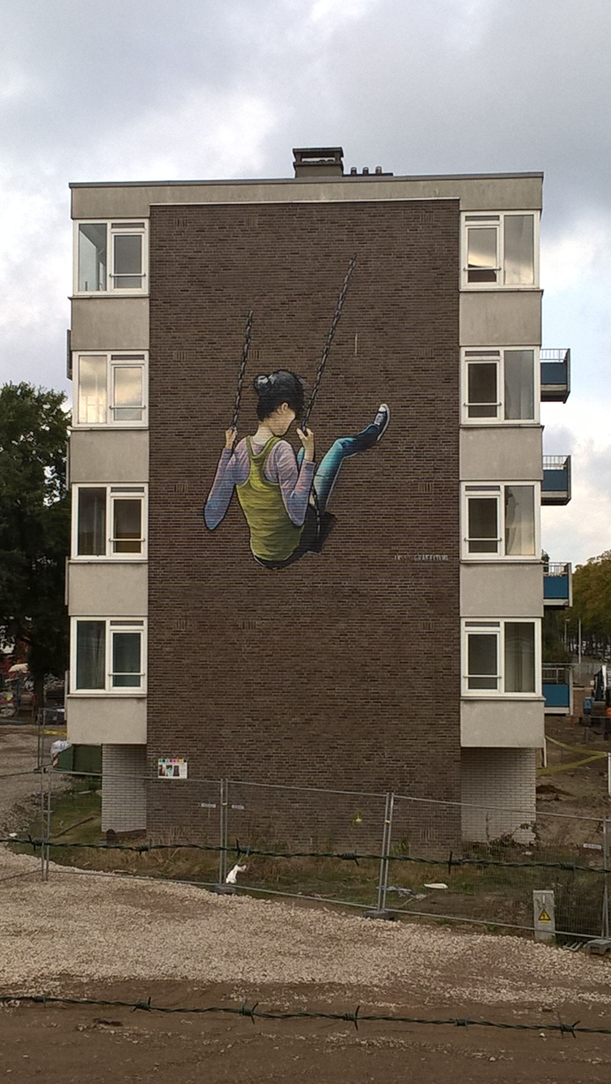 Unknown - Utrecht&mdash;Girl on the swing