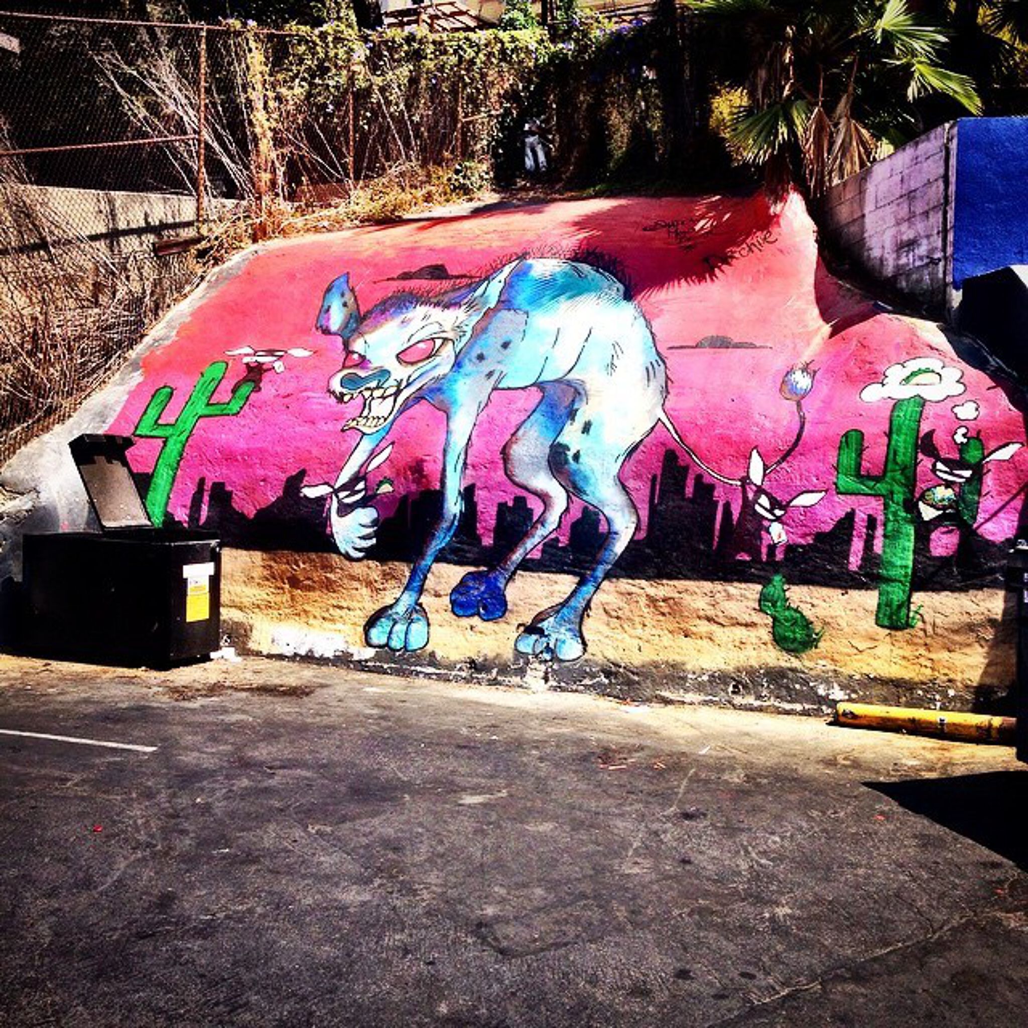 El Chupacabra By Shadowmonsterbear Dutchie Street Art Cities