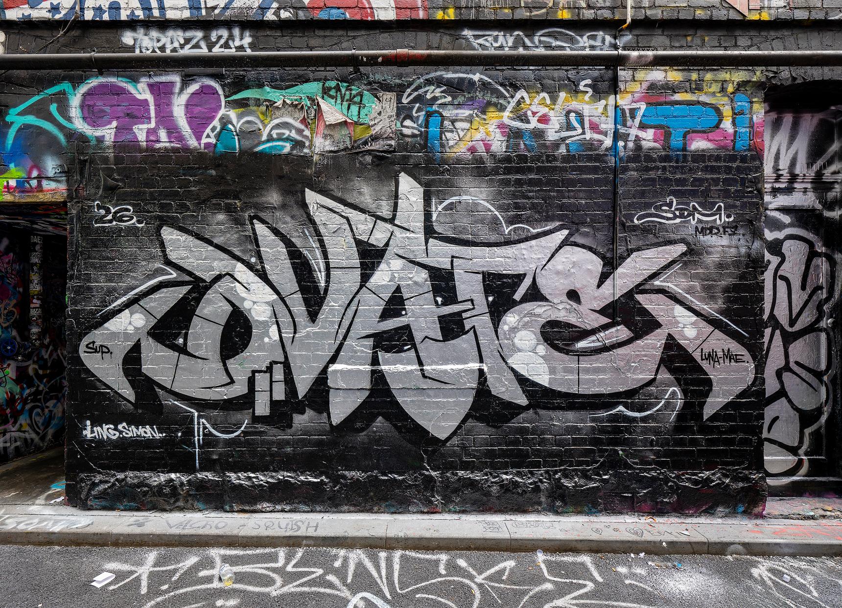 Dvate—Silver and Black