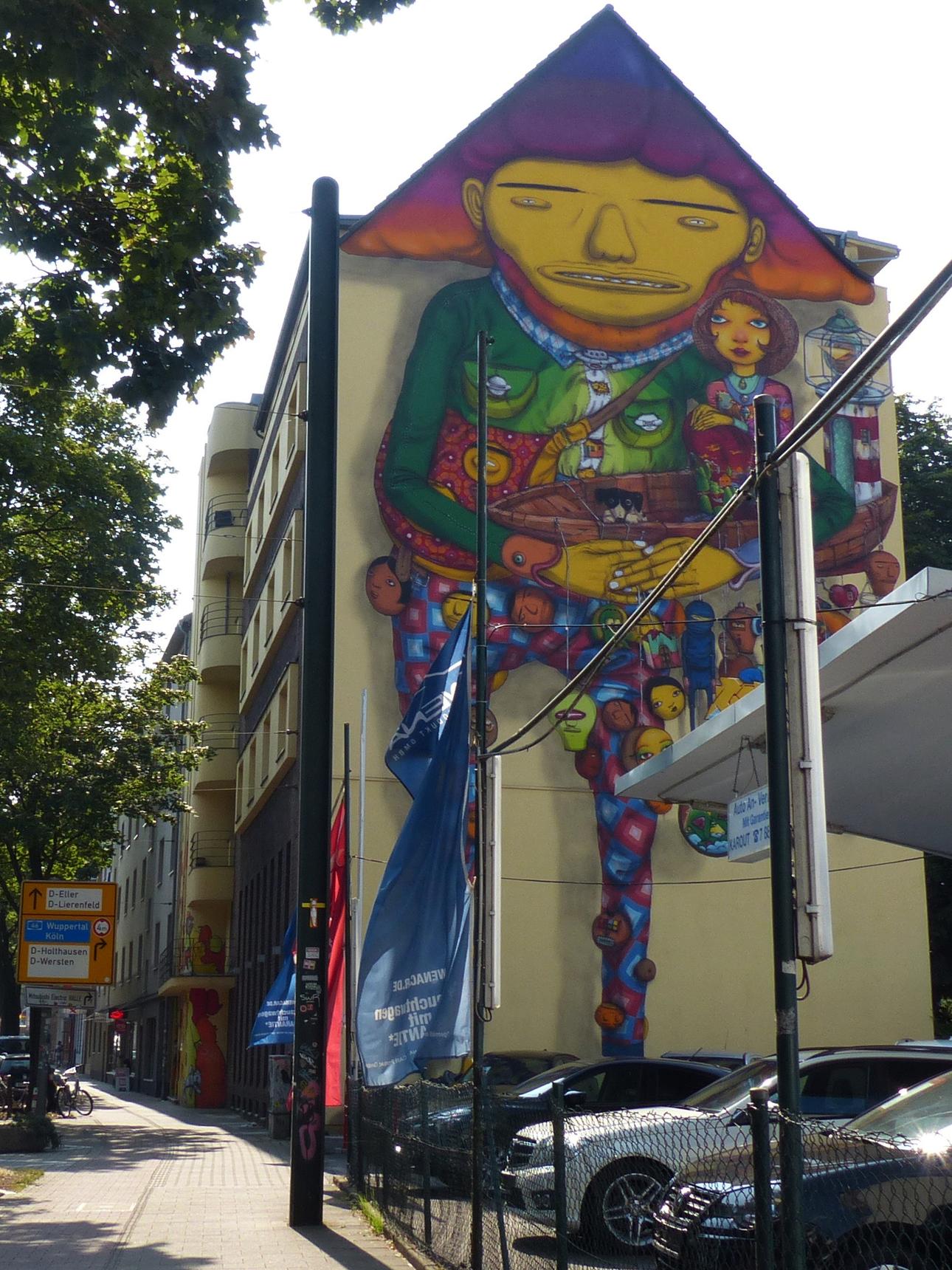 Gustavo and Otávio Pandolfo aka OS GEMEOS—The Giants