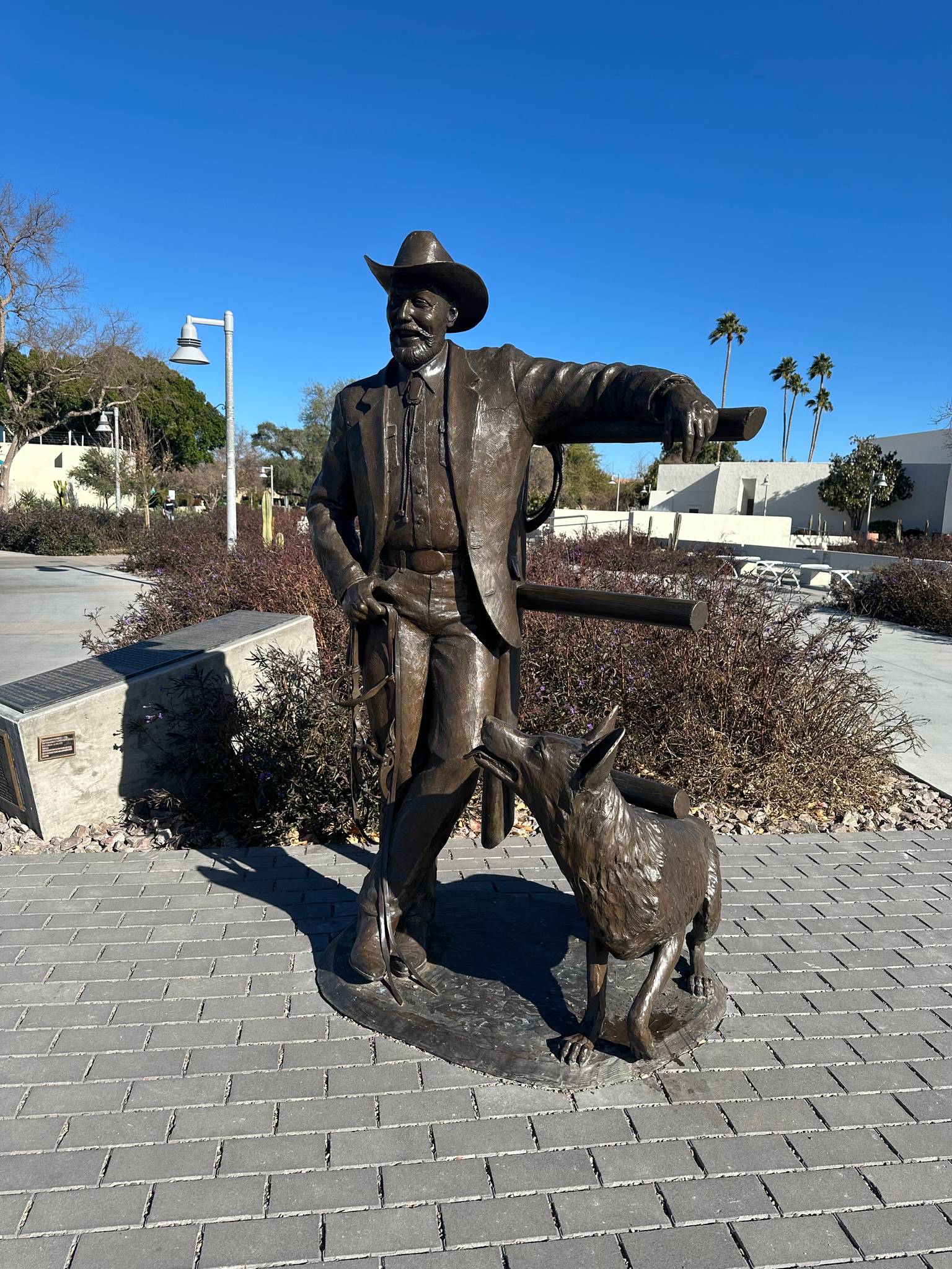 Clyde "Ross" Morgan&mdash;Mayor Herbert “Herb” Drinkwater and His Dog, Sadie