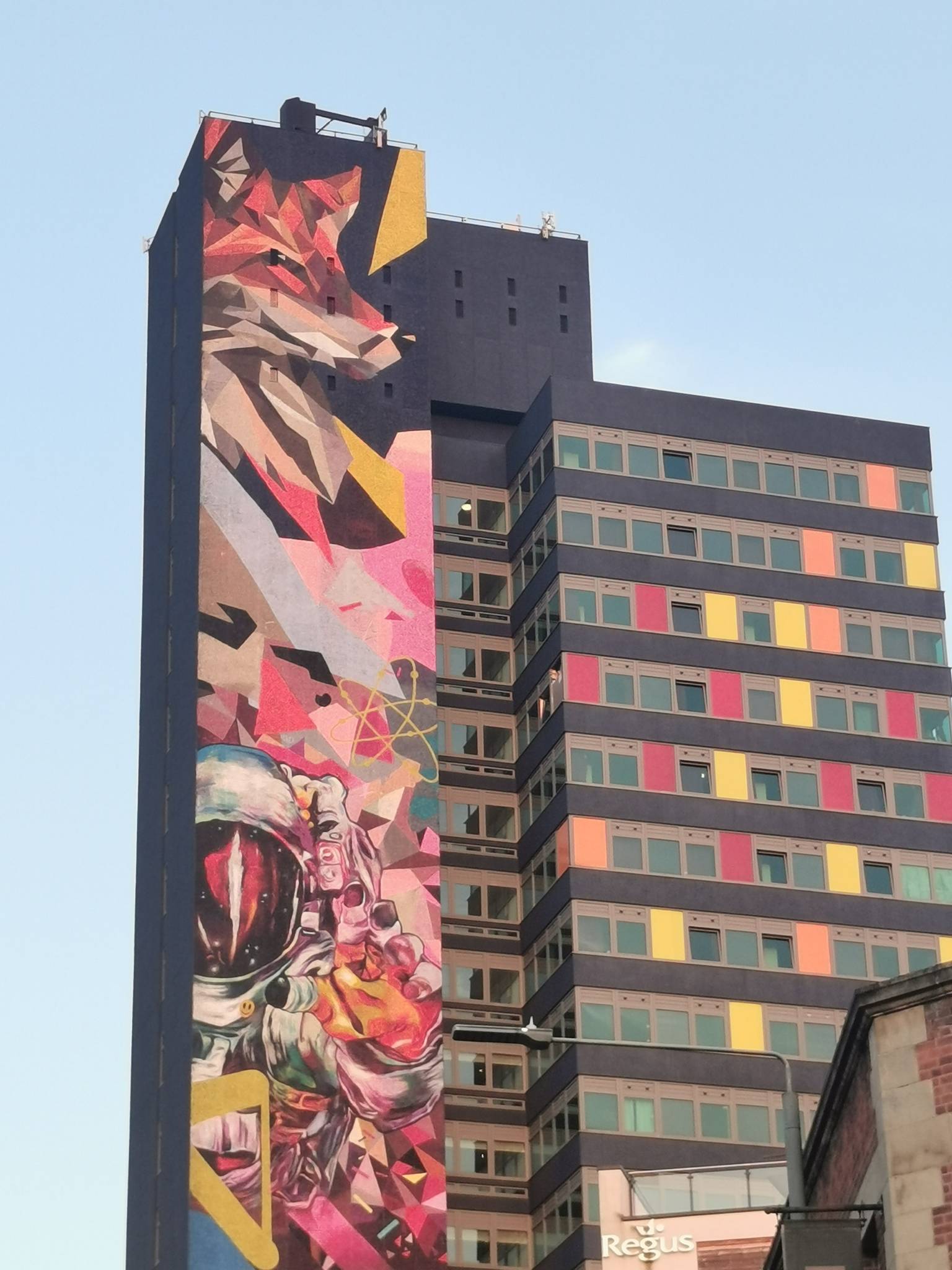 Rich Peacock, Wing Lo, Leigh Drummond&mdash;St Georges Tower Mural