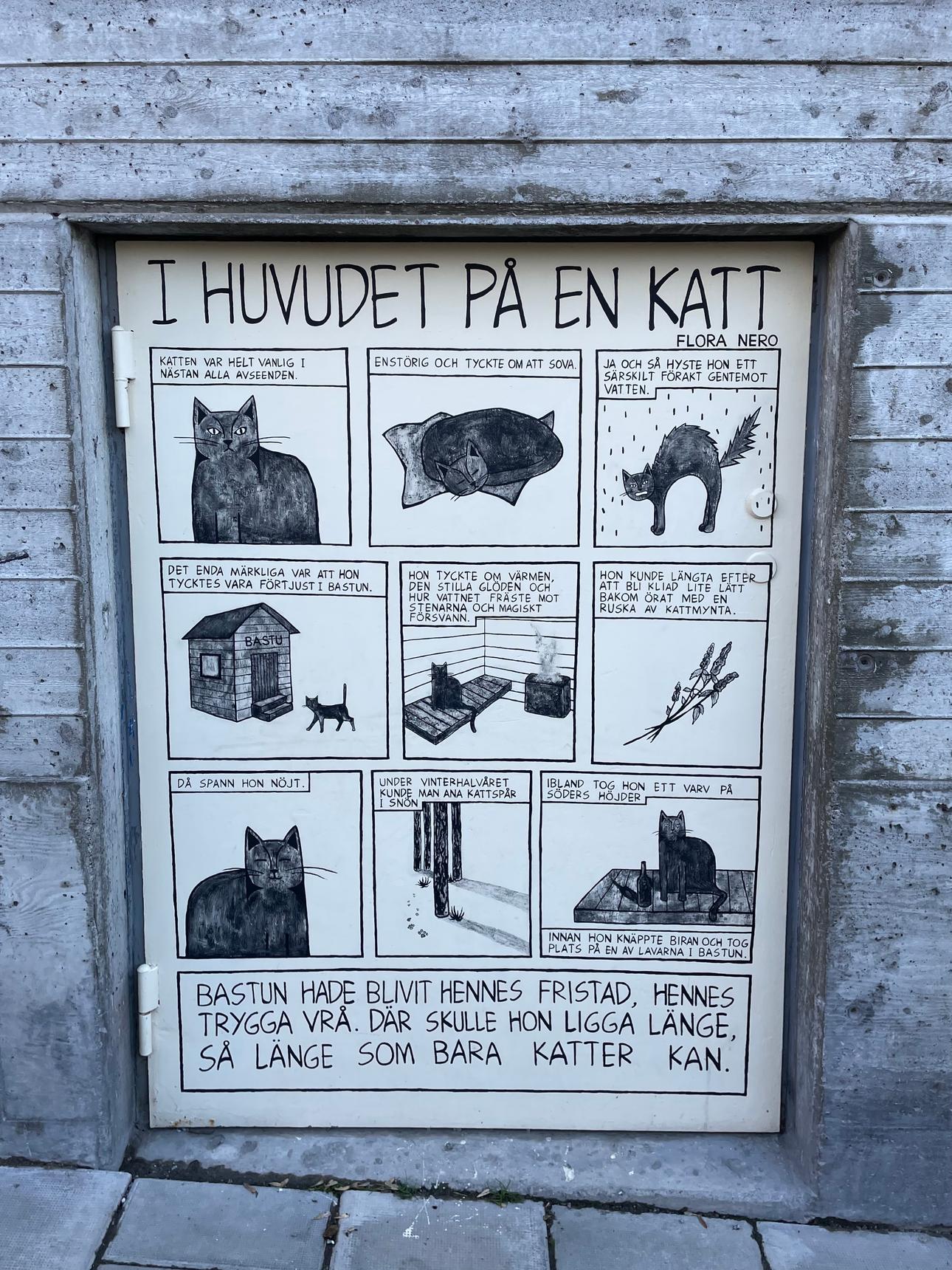 Flora Nero—In the cat’s head (I huvudet på en katt)