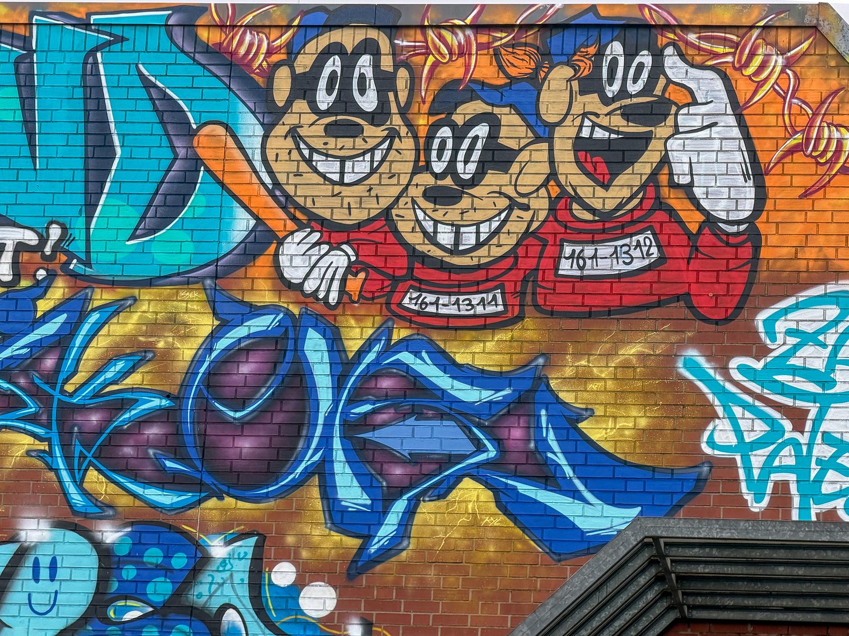 Diverse—Glocksee Festival Wall 2
