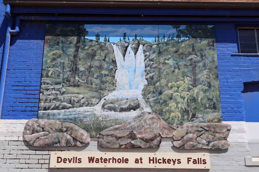 Devils Waterhole at Hickeys Falls