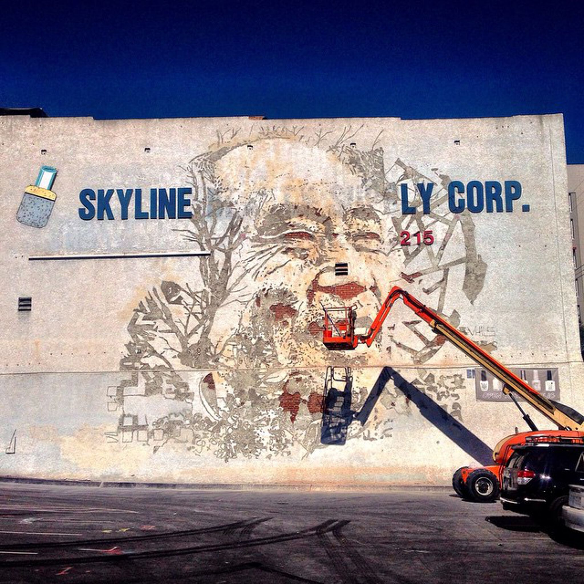 Vhils&mdash;Untitled