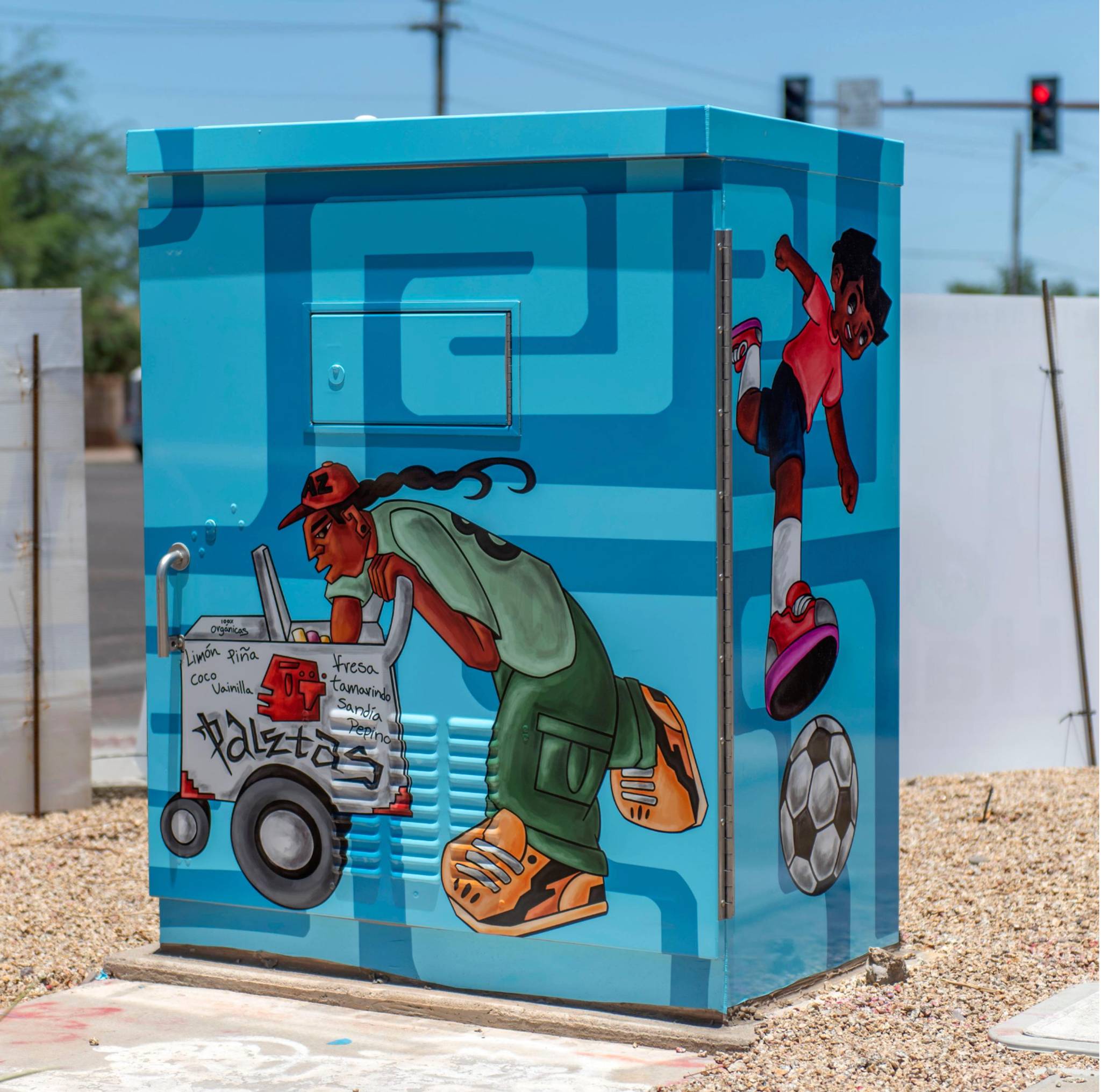 Edgar 8ahau Fernandez&mdash;Traffic Control Box