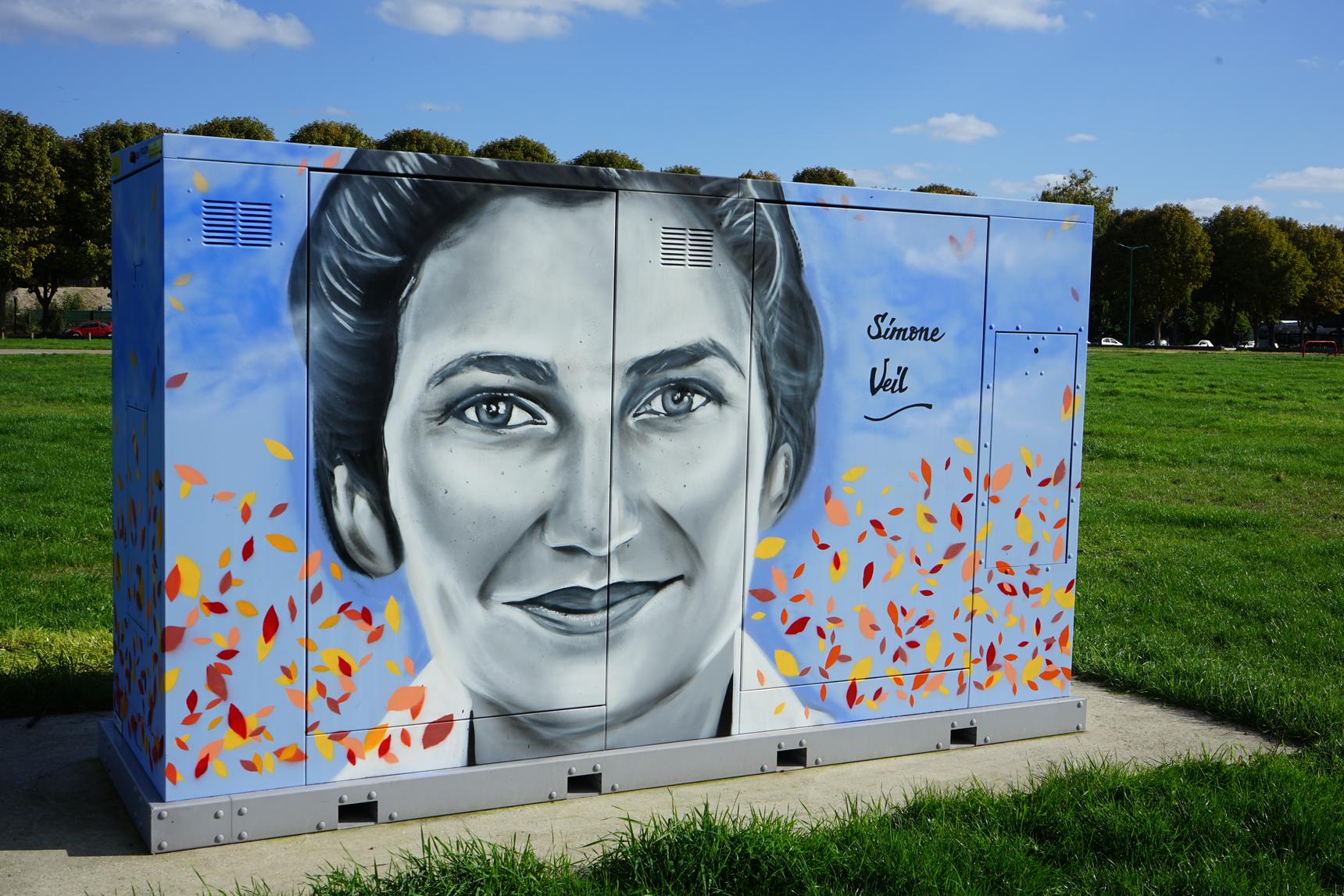 K2B Graff—Simone Veil - série de femmes illustres
