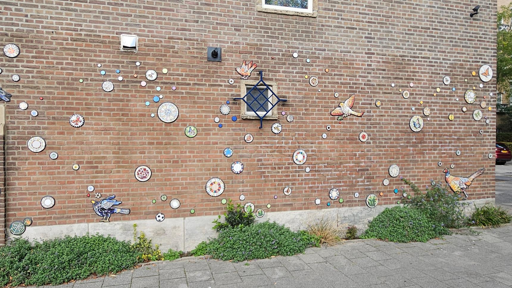 Volunteers—The Garden Wall Mosaic