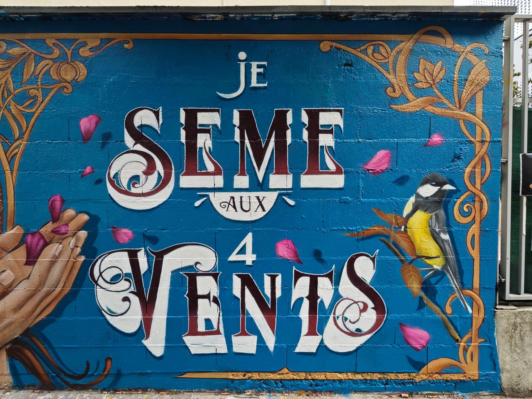 Cédric Yelow—JE SEME AUX QUATRE VENTS