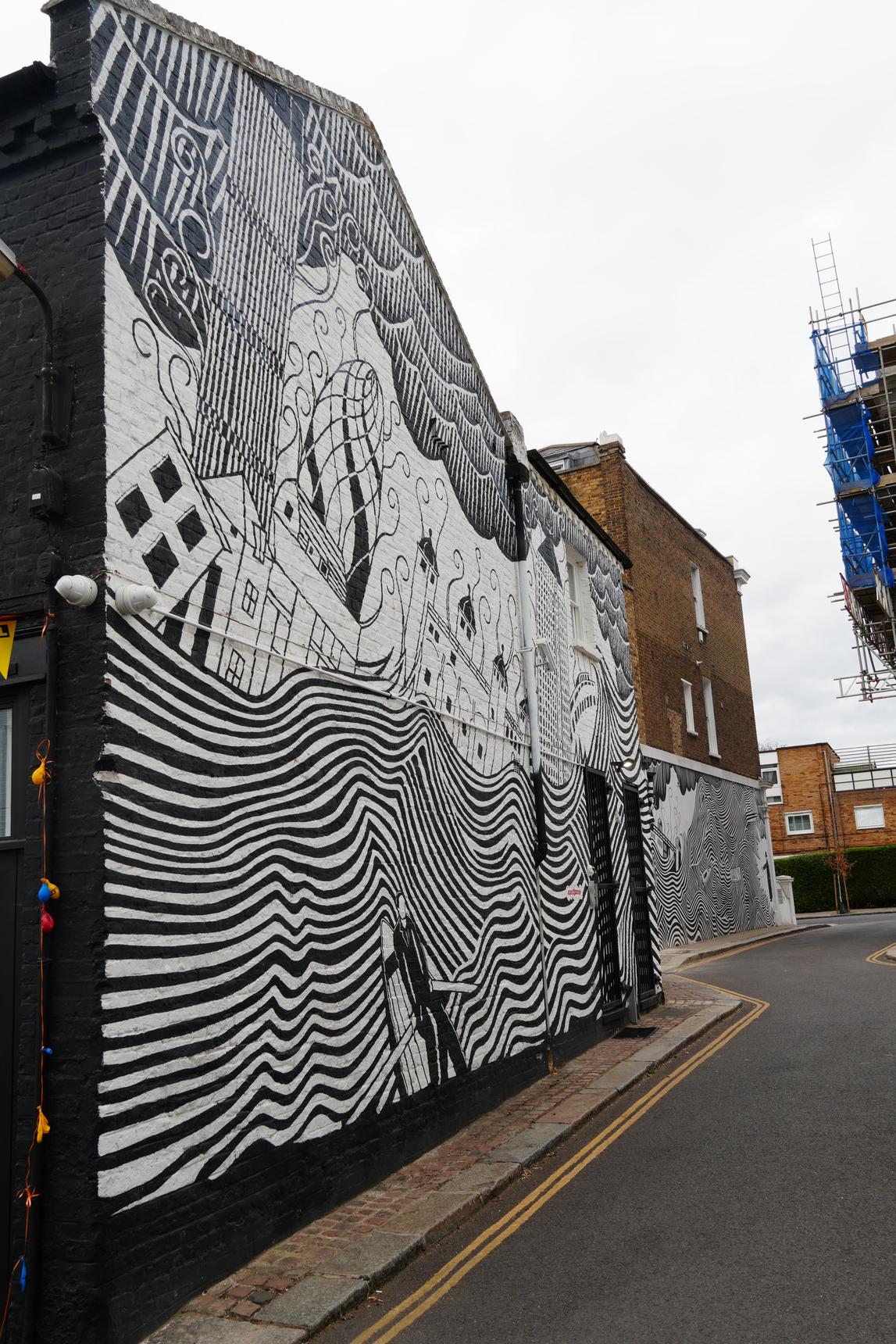 Stanley Donwood—"The Eraser" Mural