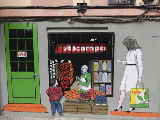 "Live in a Supermarket" "La vida en un supermercado" ( Assumed name - Nombre supuesto )